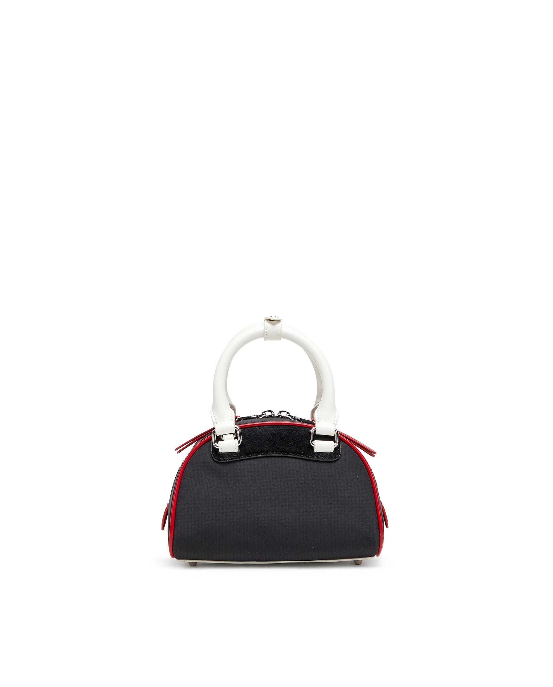Bandolera pequeña de mujer tipo bowling multiposición - Diesel - Negro Negro-3
