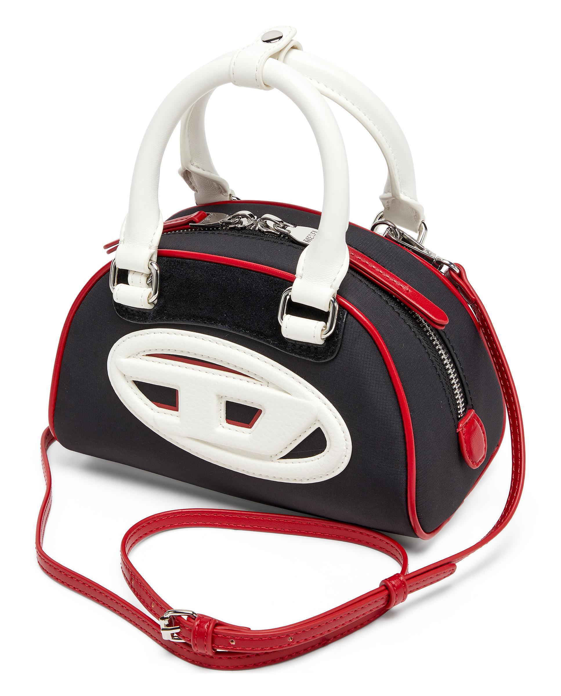 Bandolera pequeña de mujer tipo bowling multiposición - Diesel - Negro Negro-5