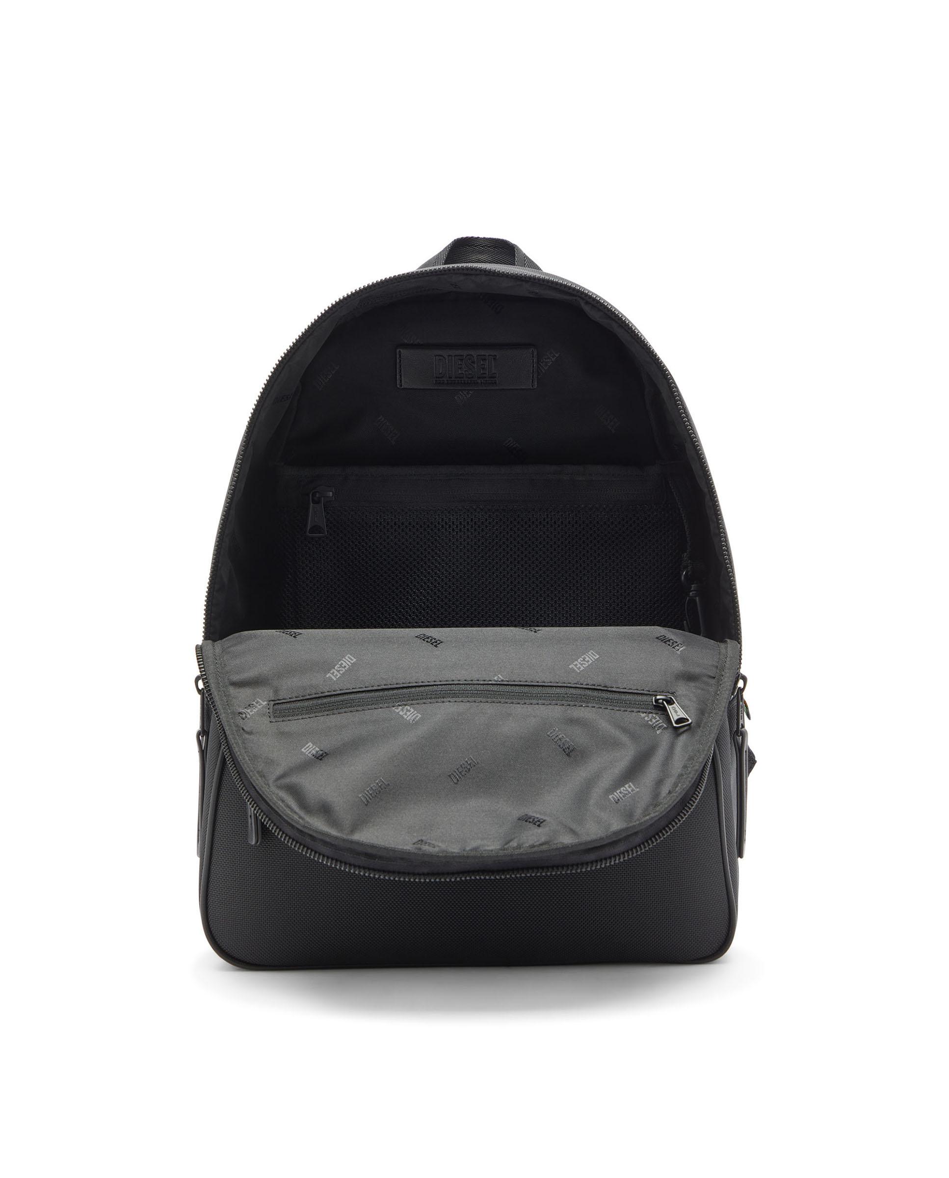 Mochila de hombre con logo oval d holi-d - Diesel - Negro Negro-2