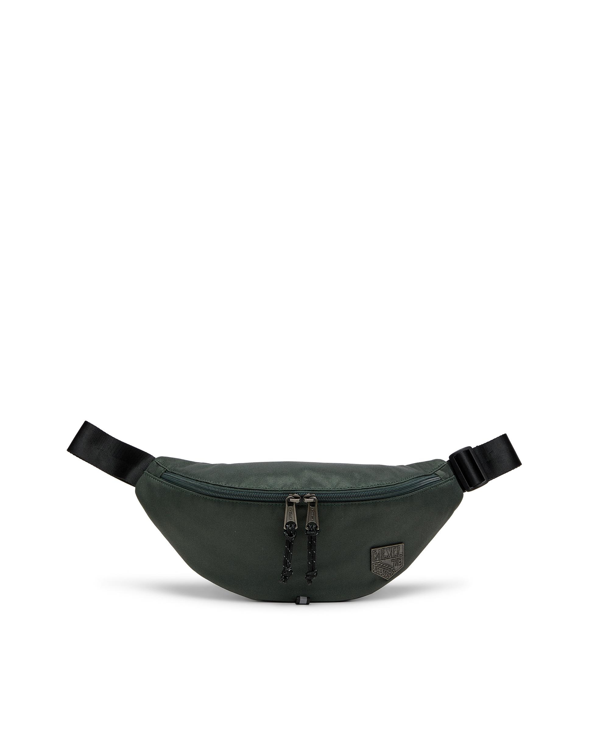 Imagen 0 de Bolso riñonera de hombre de nylon con logo emblema d-pack Verde