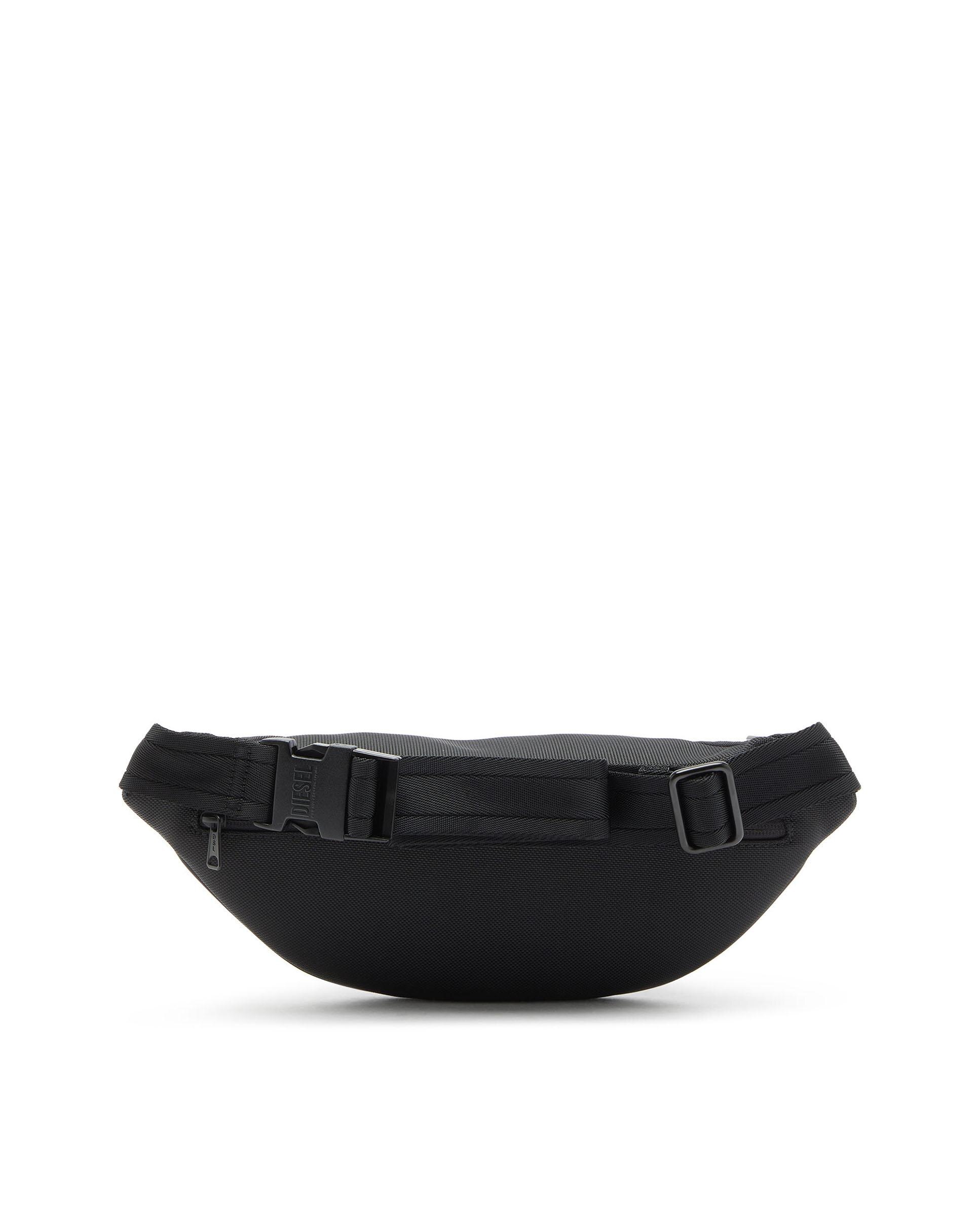 Bolso riñonera de hombre de nylon con bolsillo interior holi-d - Diesel - Negro Negro-3