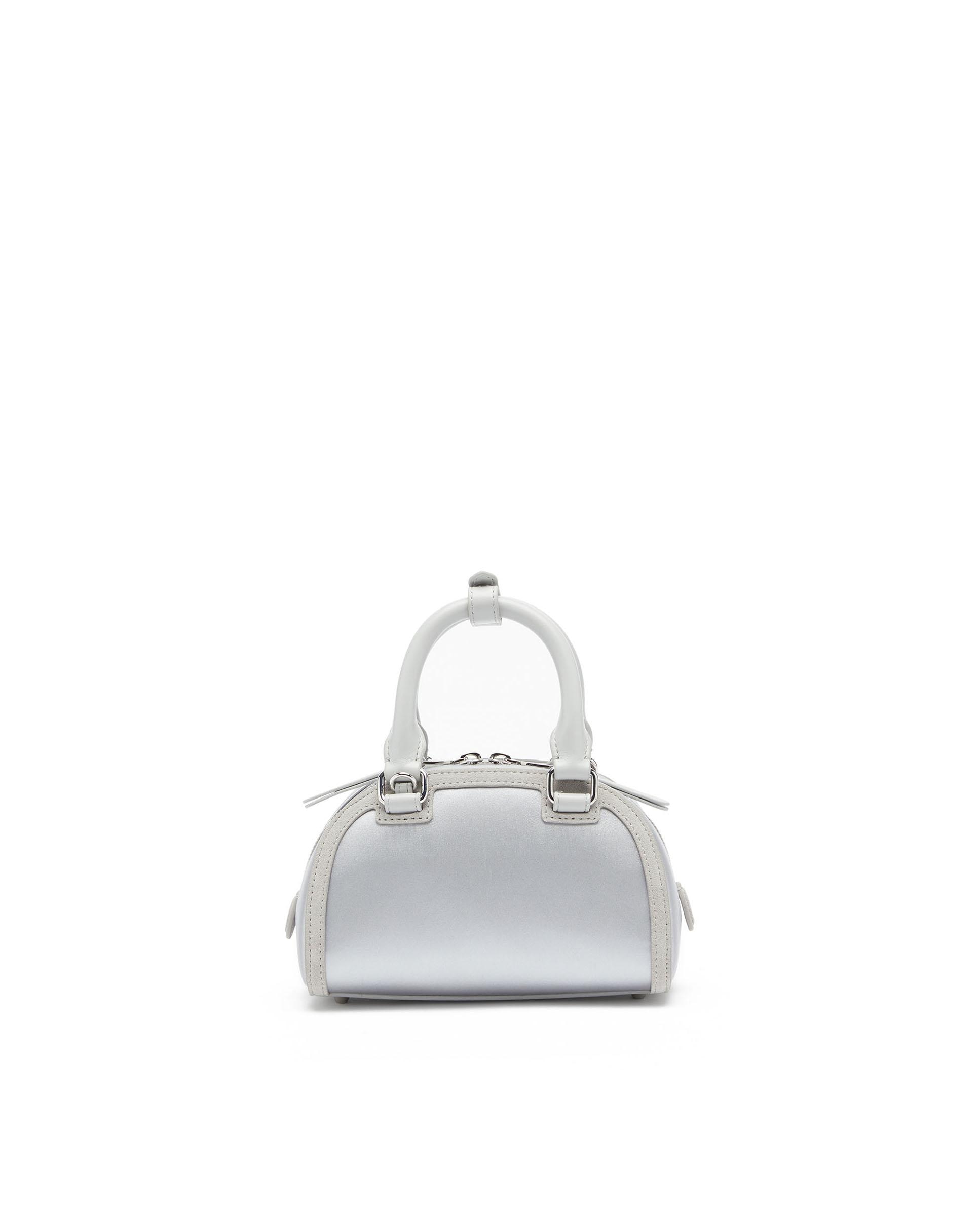 Bandolera pequña de mujer con textura multiposición - Diesel - Gris Gris-4