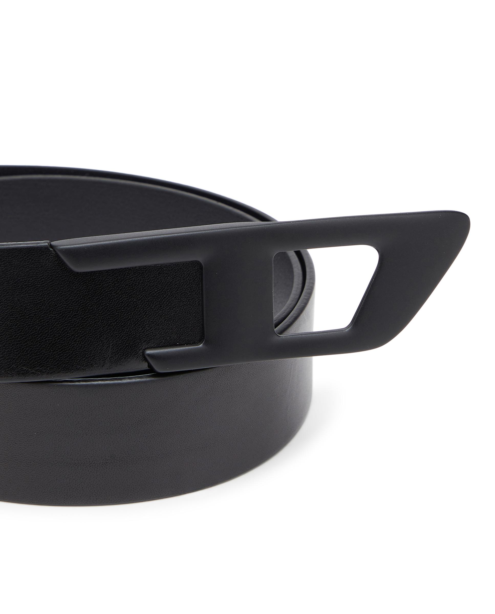 Imagen 2 de Cinturón de hombre 4 cm de piel con hebilla metálica en d - Diesel - Negro Negro