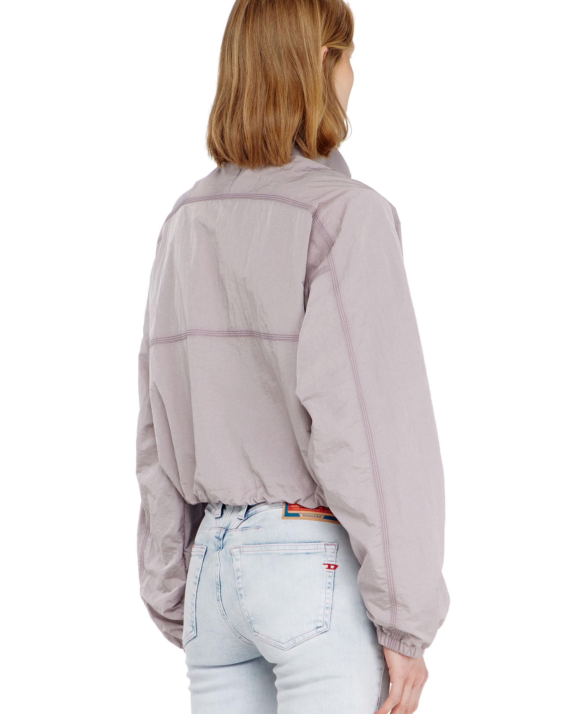 Cazadora de mujer efecto arrugado - Diesel - Morado Morado-2