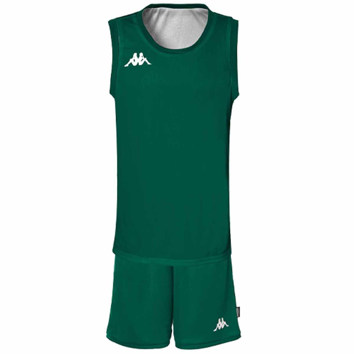 Conjunto de baloncesto de niños Dancosi Kappa - Verde Verde-1