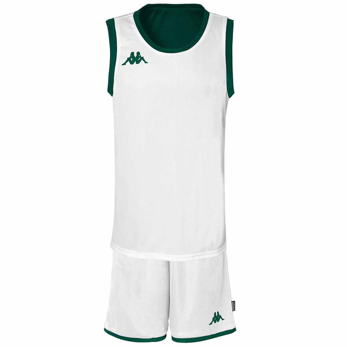 Conjunto de baloncesto de niños Dancosi Kappa - Verde Verde-2