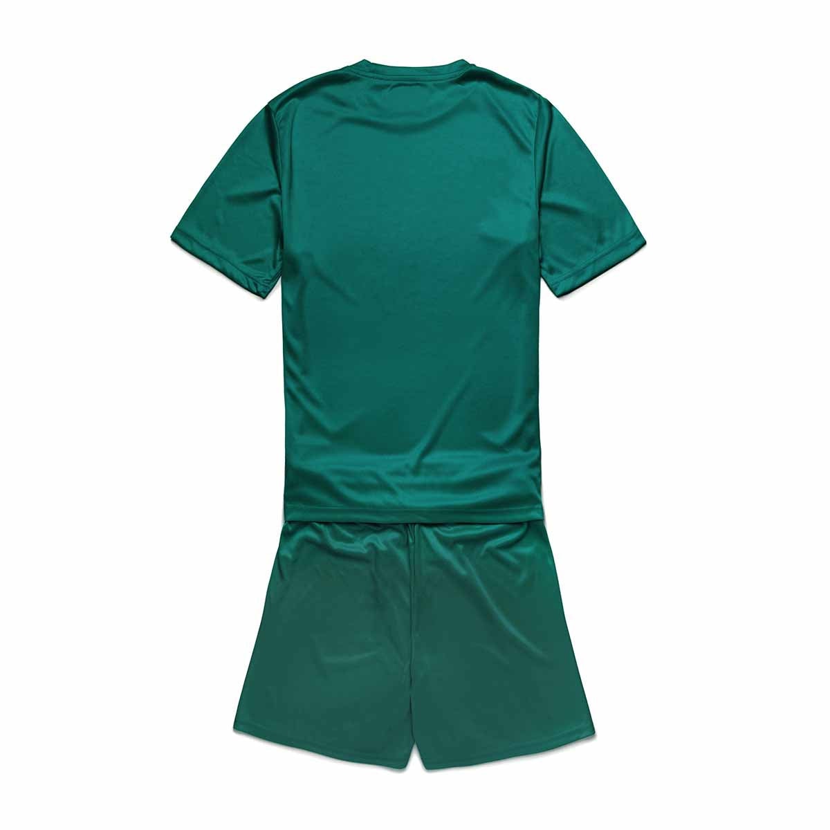 Conjunto de fútbol de niños GORKIT Kappa - Verde oscuro Verde oscuro-2