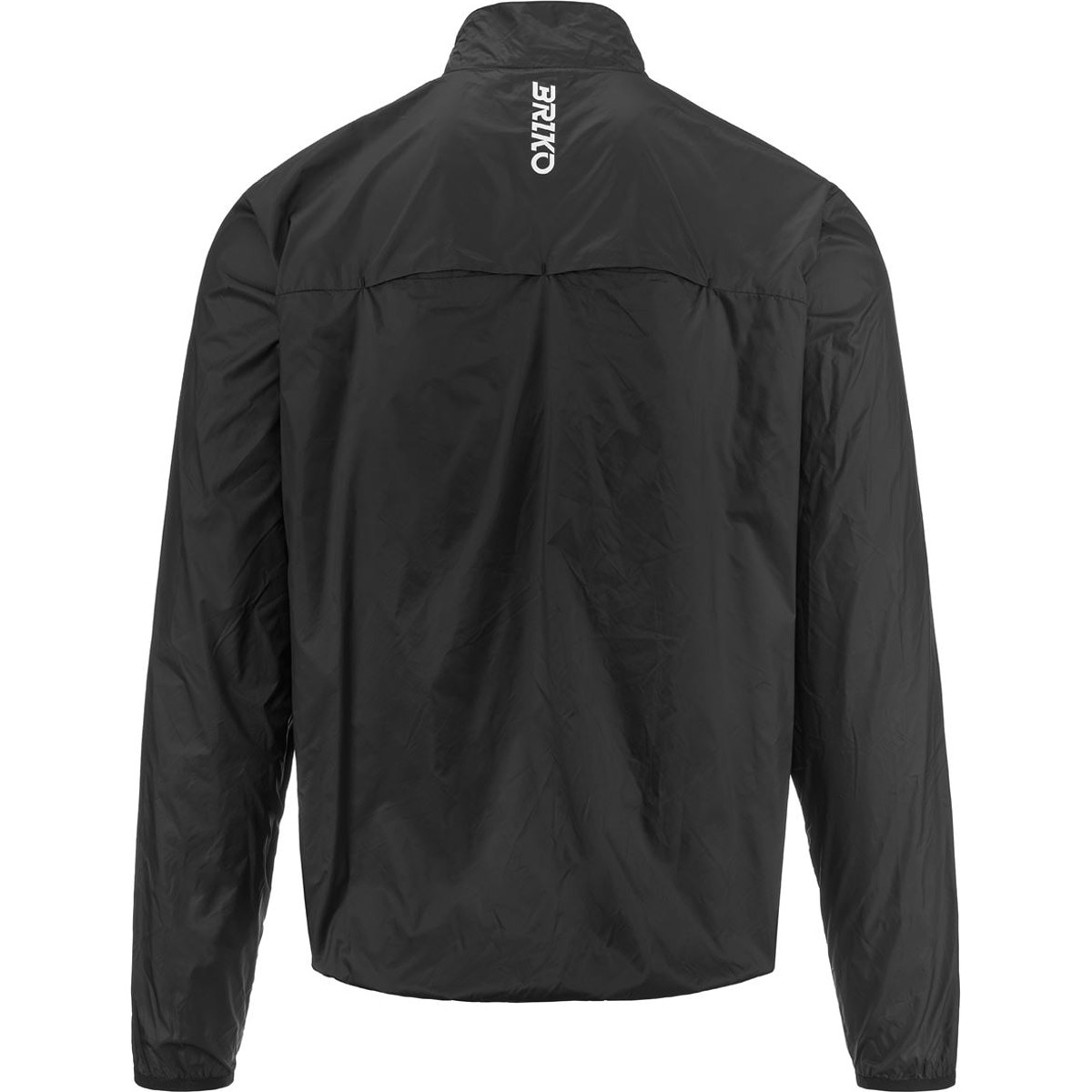 Chaqueta de ciclismo Unisex Packable Briko - Negro Negro-3