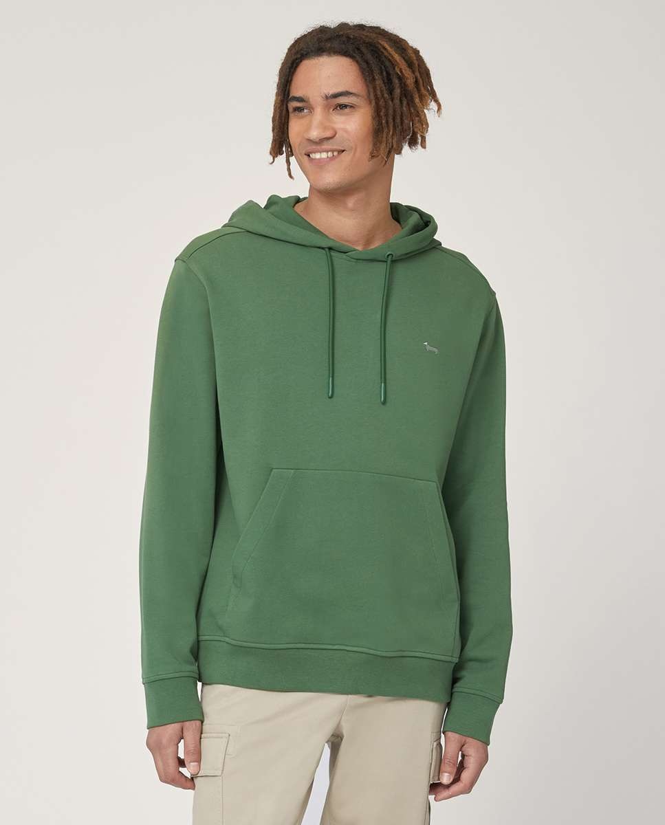 Sudadera verde militar hombre on sale