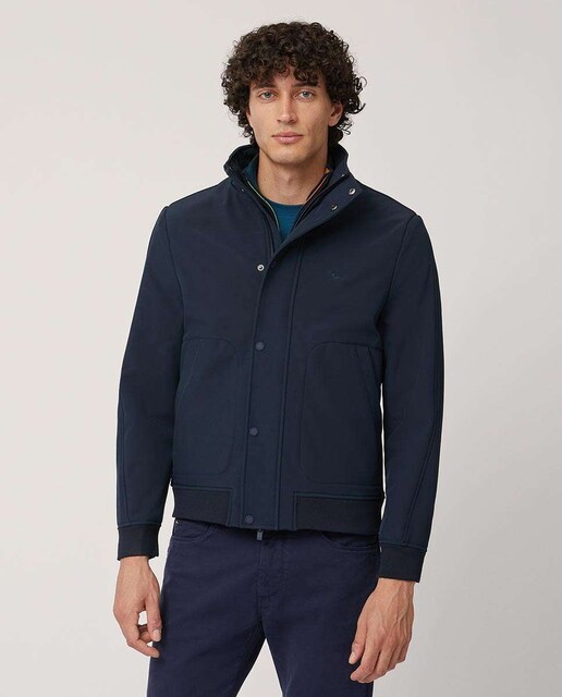 Imagen 0 de Chaqueta de hombre softshell color azul marino