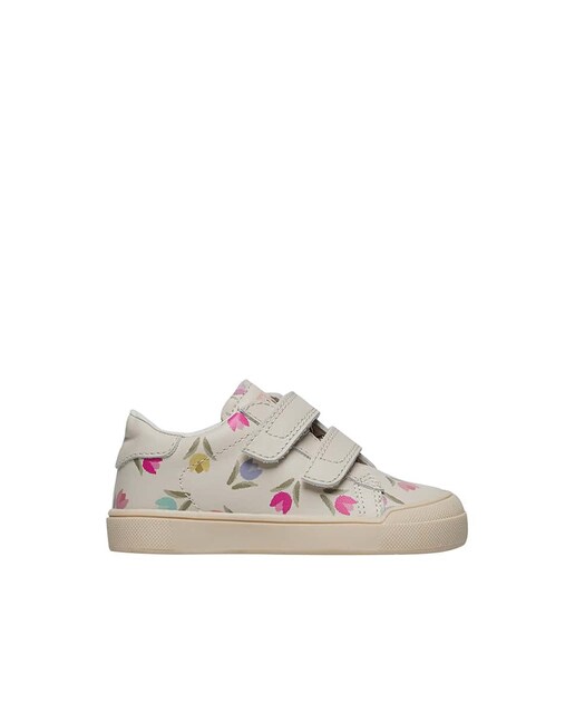 Imagen 0 de Zapatillas deportivas de niña con estampado de tulipanes