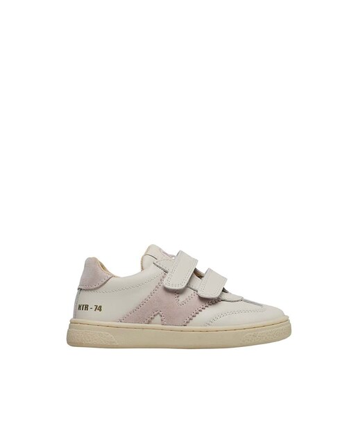 Imagen 0 de Zapatillas deportivas de niña de piel y ante