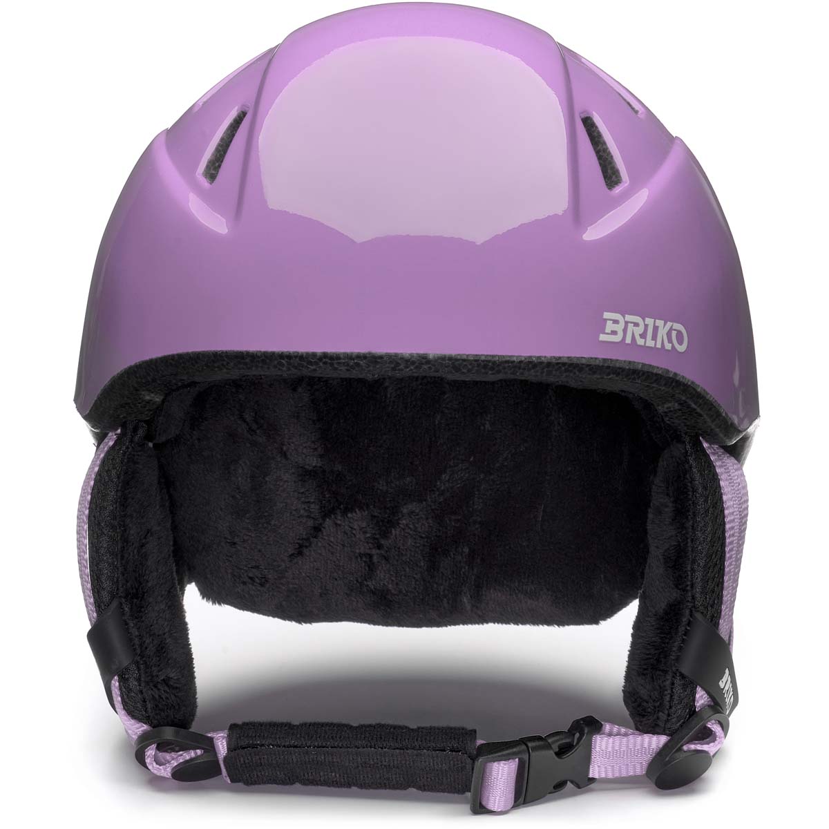 Casco de esquí de niños makalu briko - Lila Lila-3