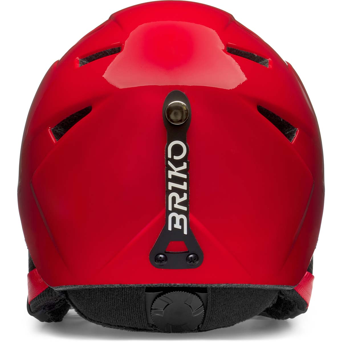 Casco de esquí de niños makalu briko - Rojo Rojo-4