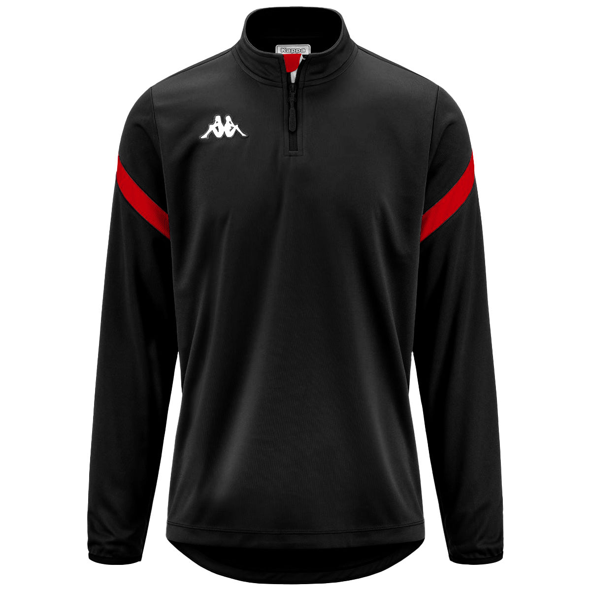 Sudadera de niños Dolvole Kappa - Negro / Rojo Negro / Rojo-1