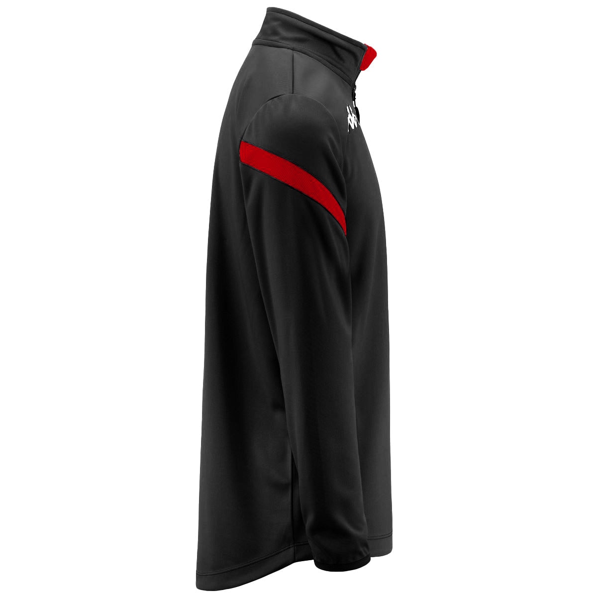 Sudadera de niños Dolvole Kappa - Negro / Rojo Negro / Rojo-2