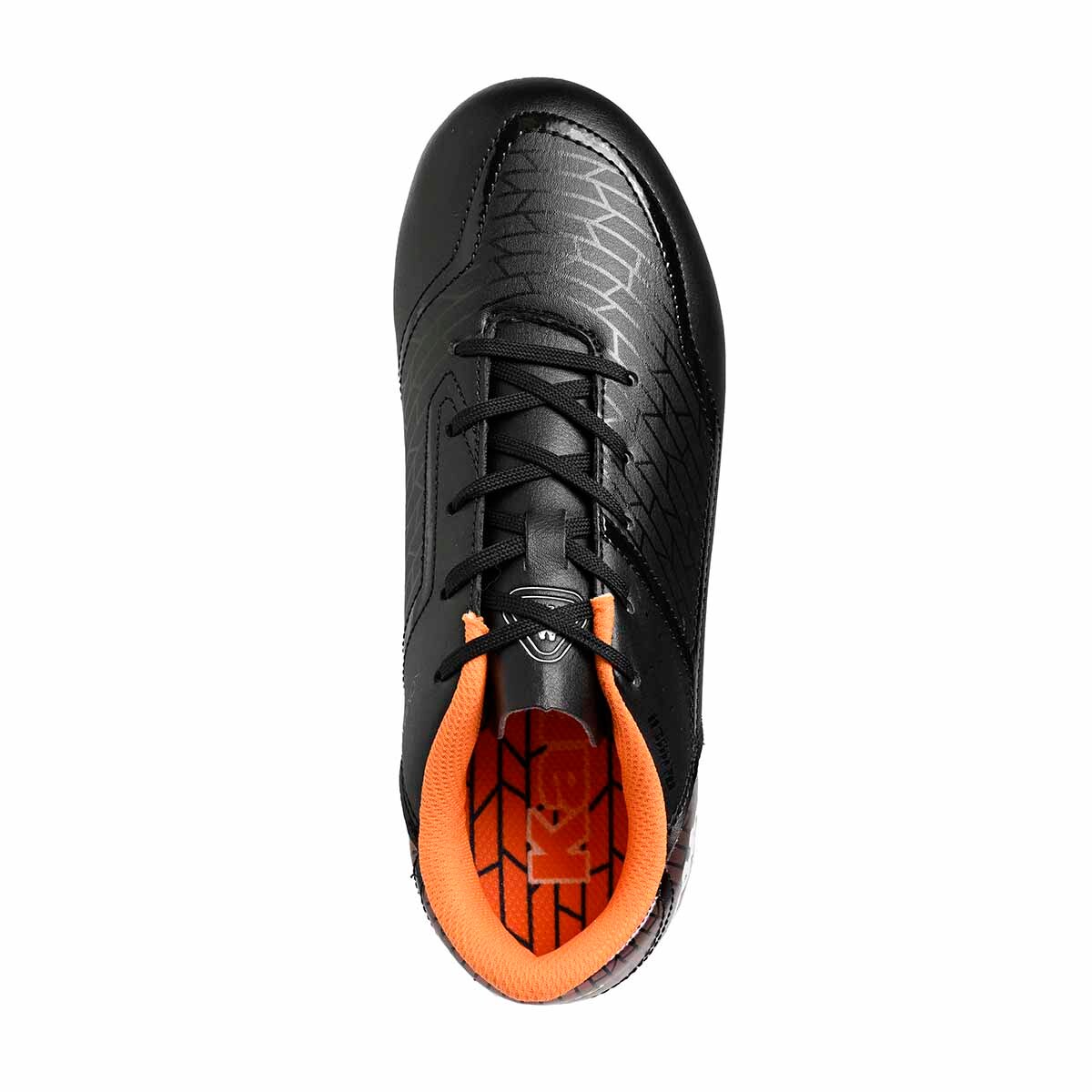 Zapatillas deportivas de fútbol de niños Kombat Player Fg Kappa - Negro / Azul Negro / Azul-3