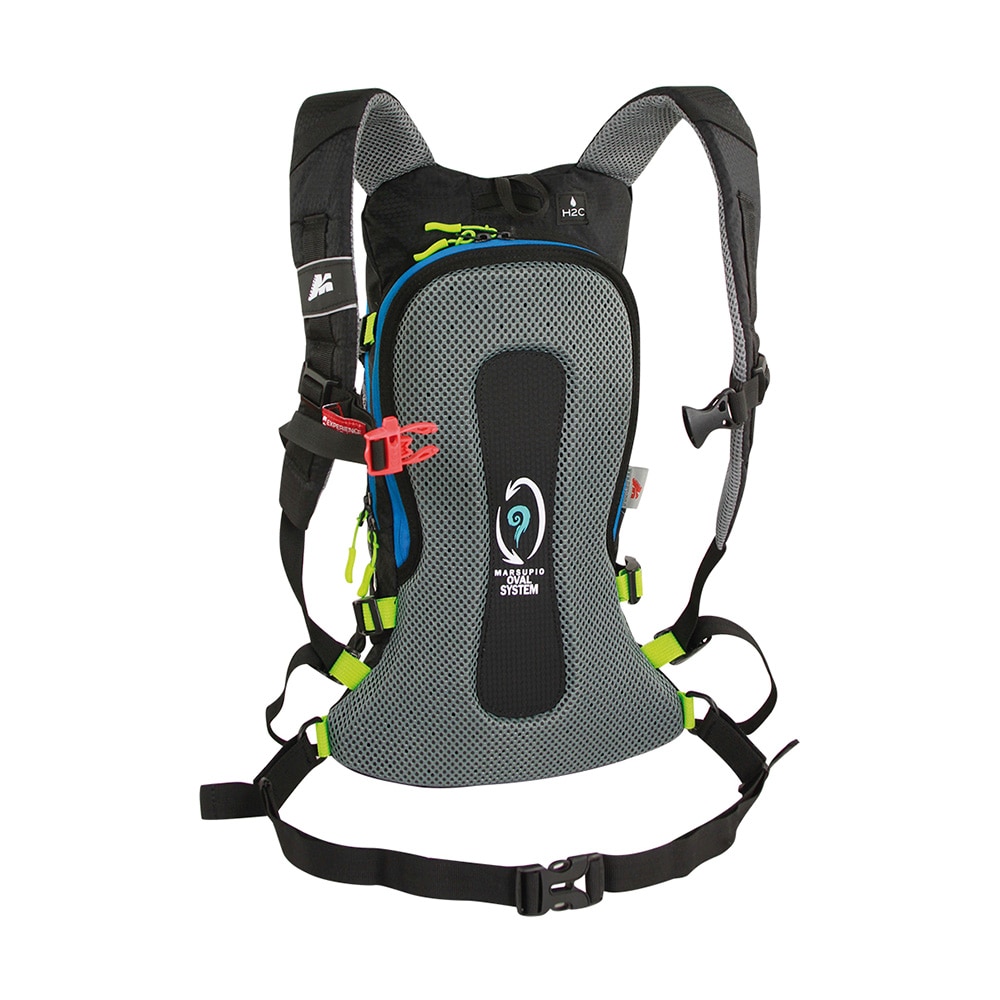 Imagen 2 de Mochila bike & running Energy 13 L Marsupio - Azul / Amarillo Azul / Amarillo