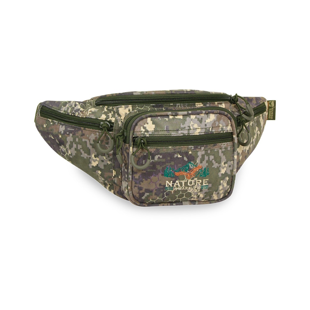 Marsupio - Riñonera Suede Camo Prisma Nature by Marsupio.