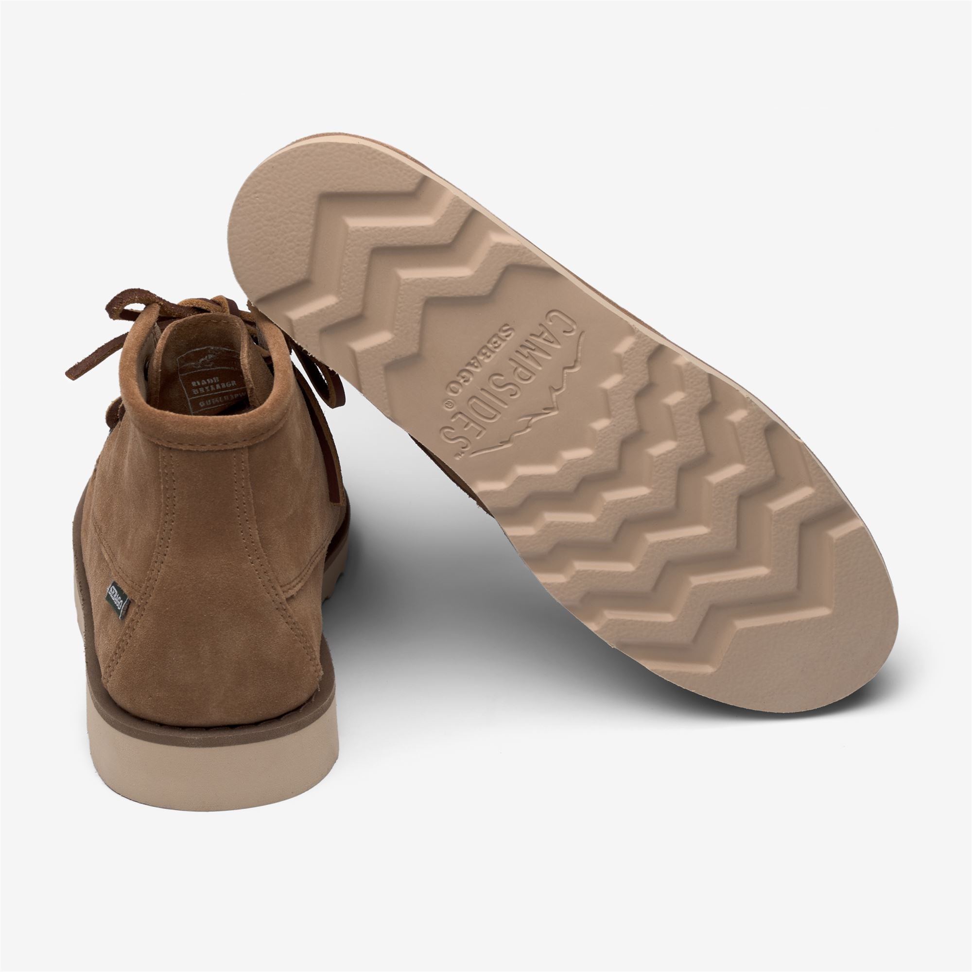 Imagen 4 de Botas de mujer de ante con cordones - Sebago - Marrón Marrón