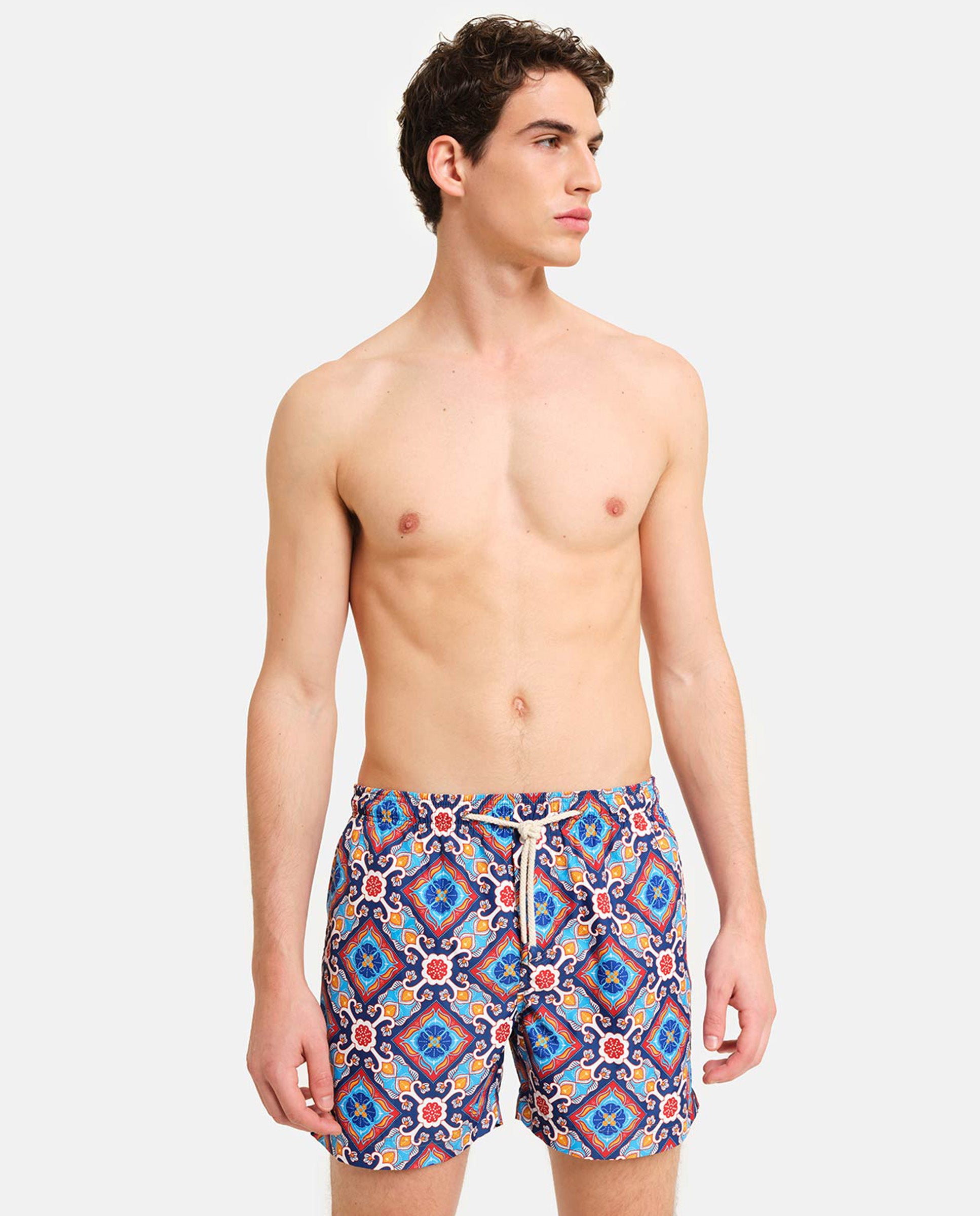 Bañador bermuda de hombre multicolor