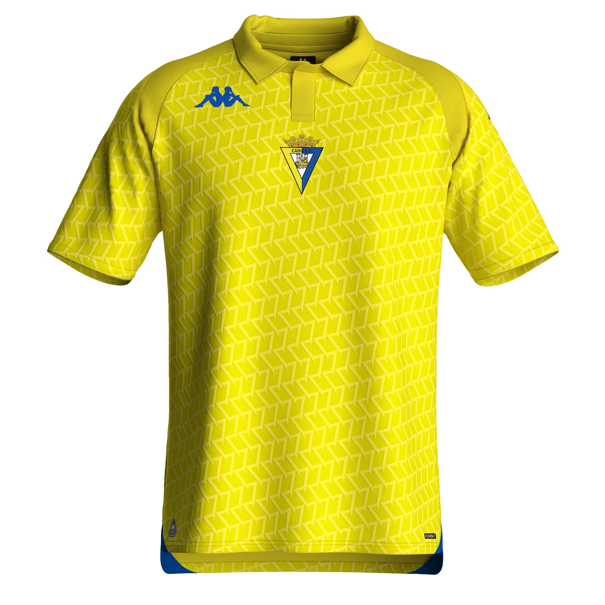 Imagen 0 de Camiseta de niño 1ª equipación Kombat Home Cádiz CF 2026-2027 Kappa Azul