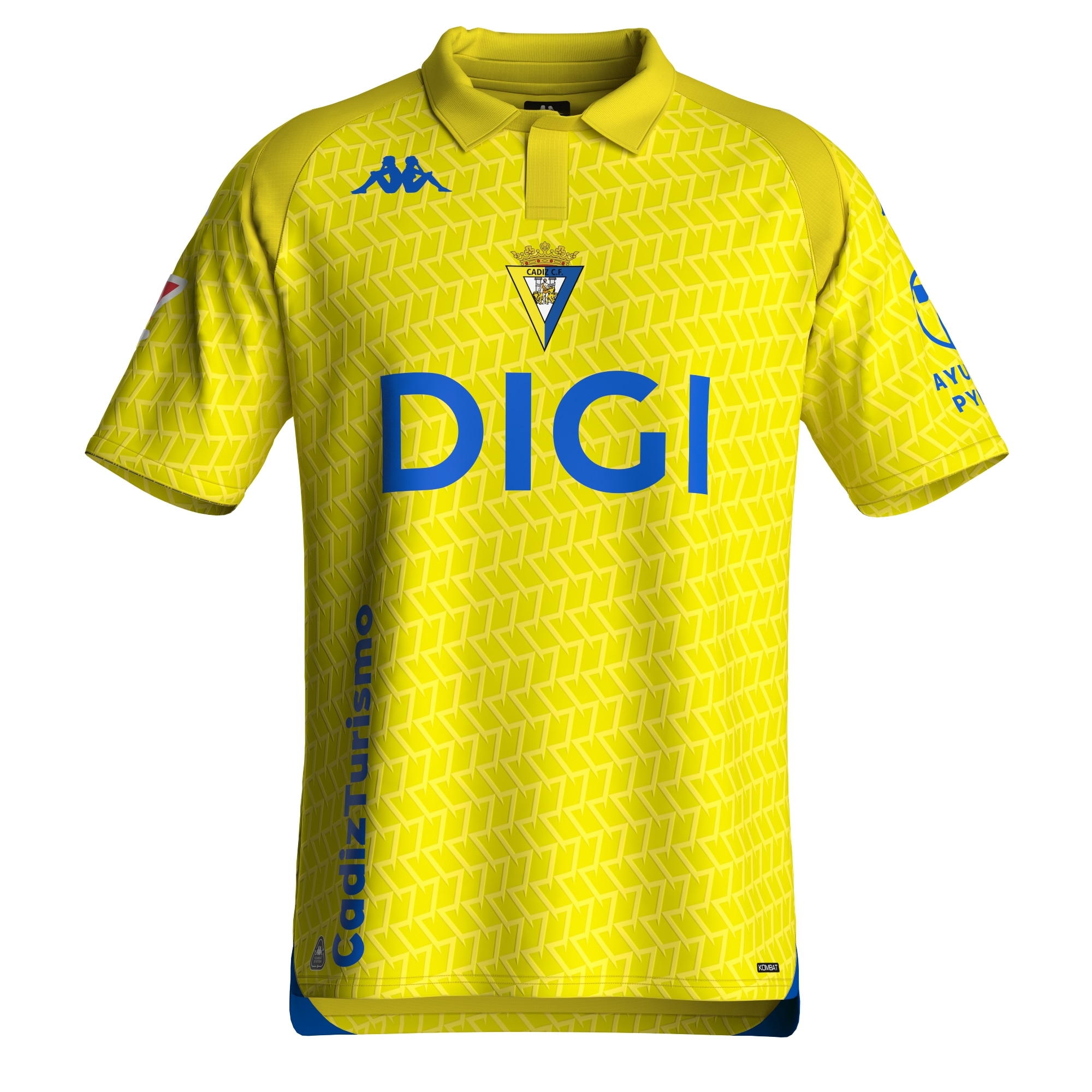 Imagen 0 de Camiseta de niño 1ª equipación Kombat Home Cádiz CF 2026-2027 Kappa Azul
