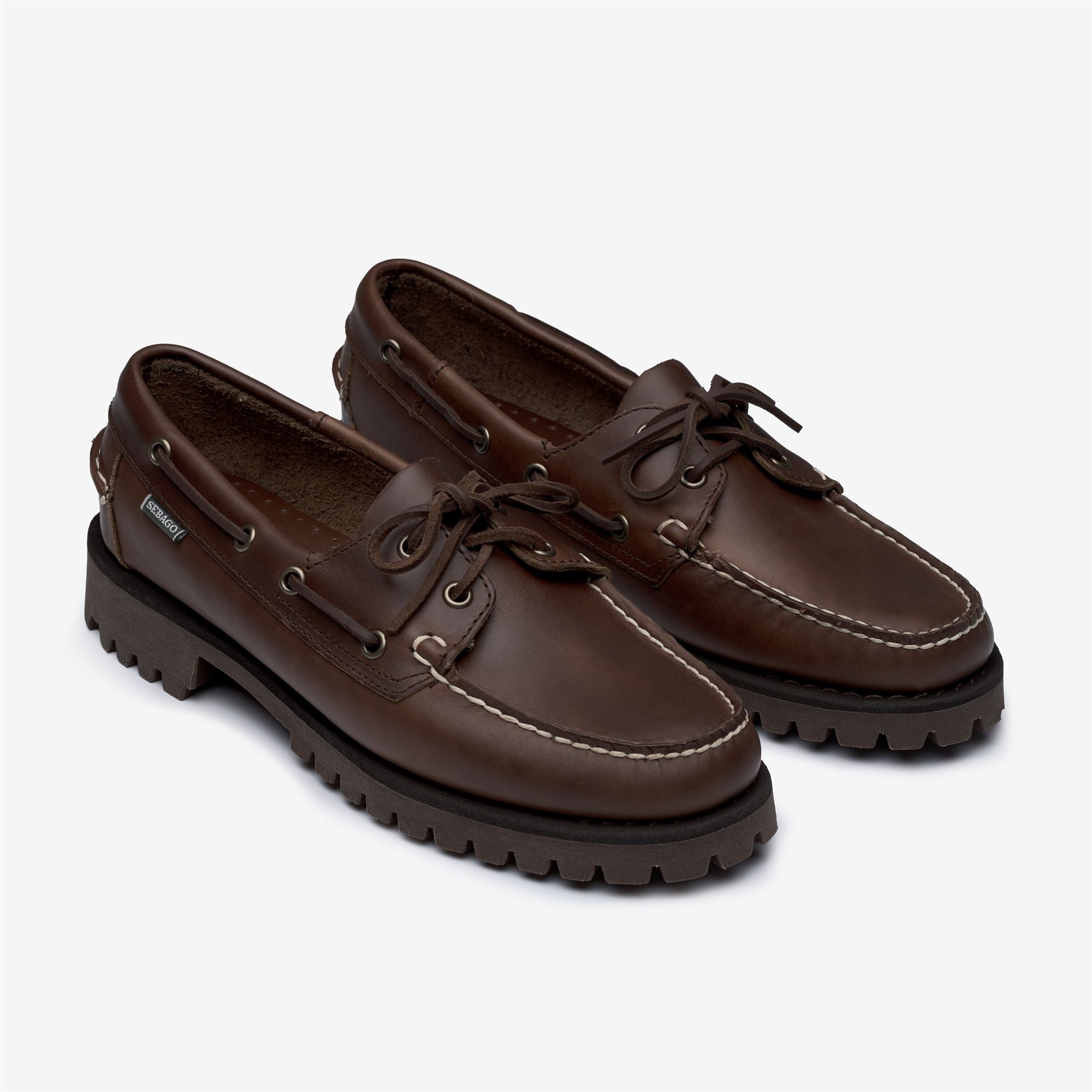 Imagen 3 de Mocasines de mujer de piel - Sebago - Marrón Marrón