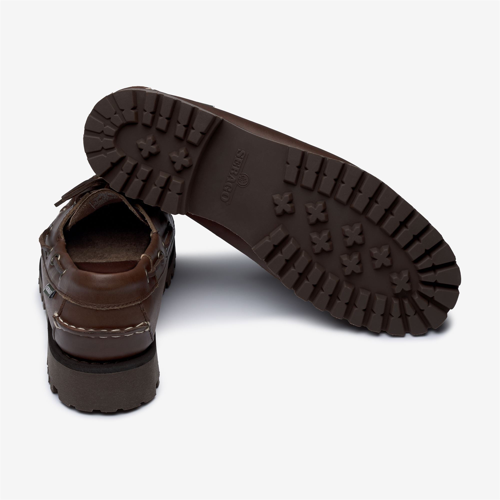 Imagen 4 de Mocasines de mujer de piel - Sebago - Marrón Marrón