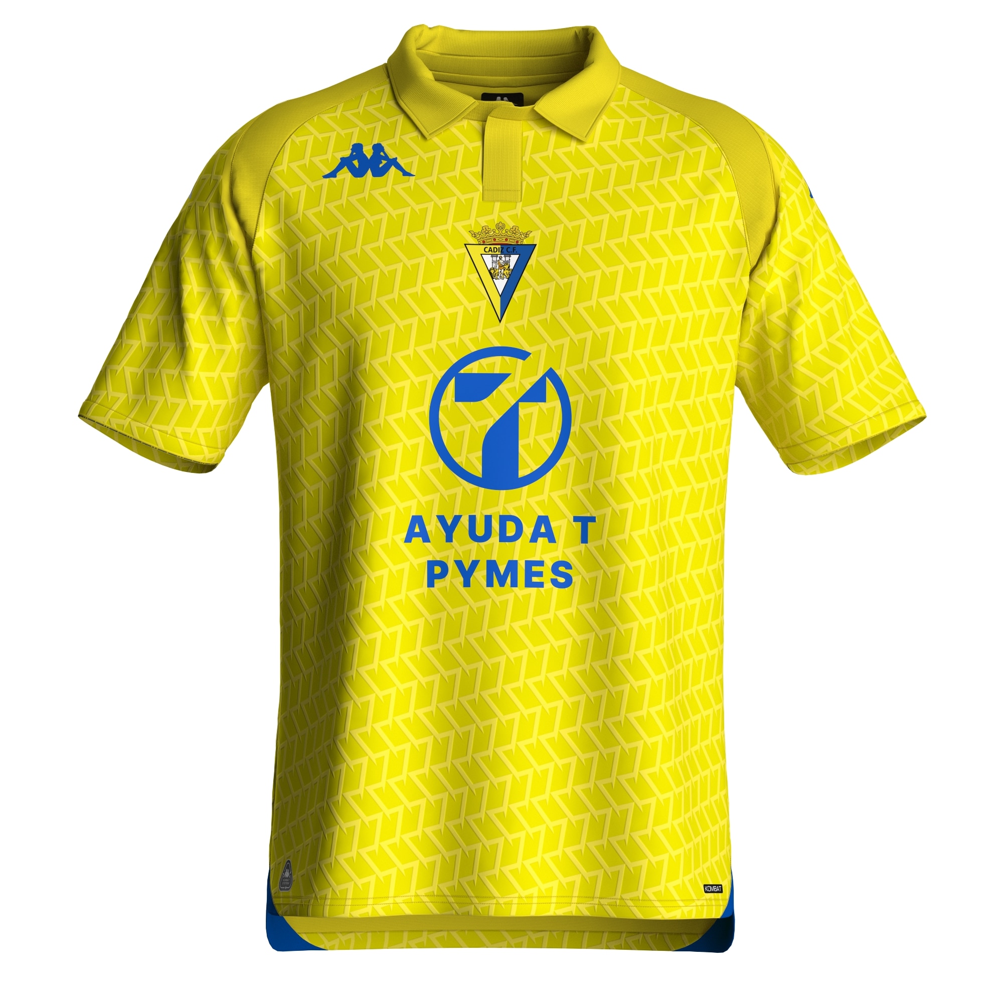 Imagen 0 de Camiseta de niño 1ª equipación Kombat Home Cádiz CF 2026-2027 Kappa Azul