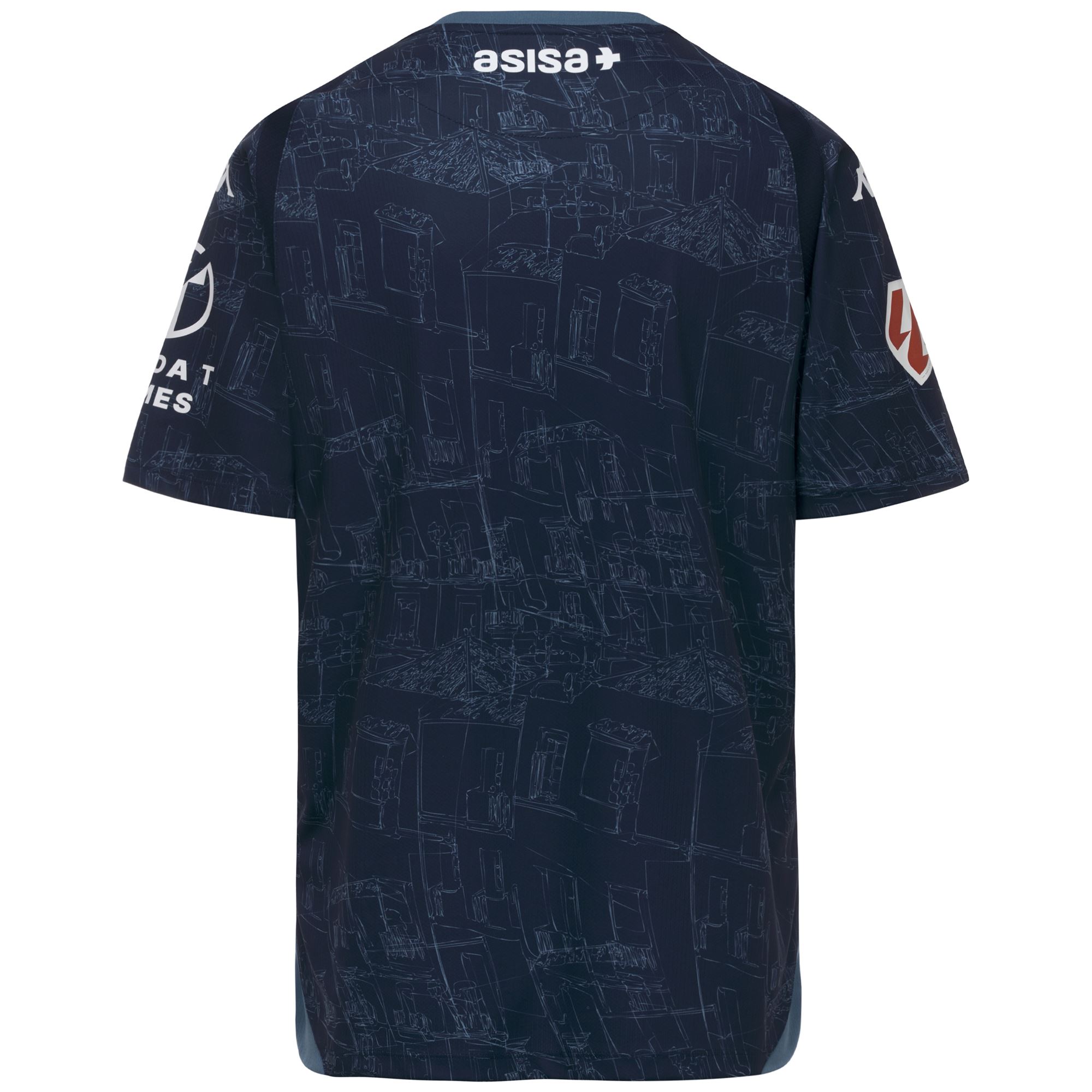 Camiseta de niño 2ª equipación Kombat Away Cádiz CF 2026-2027 Kappa - Azul Azul-2