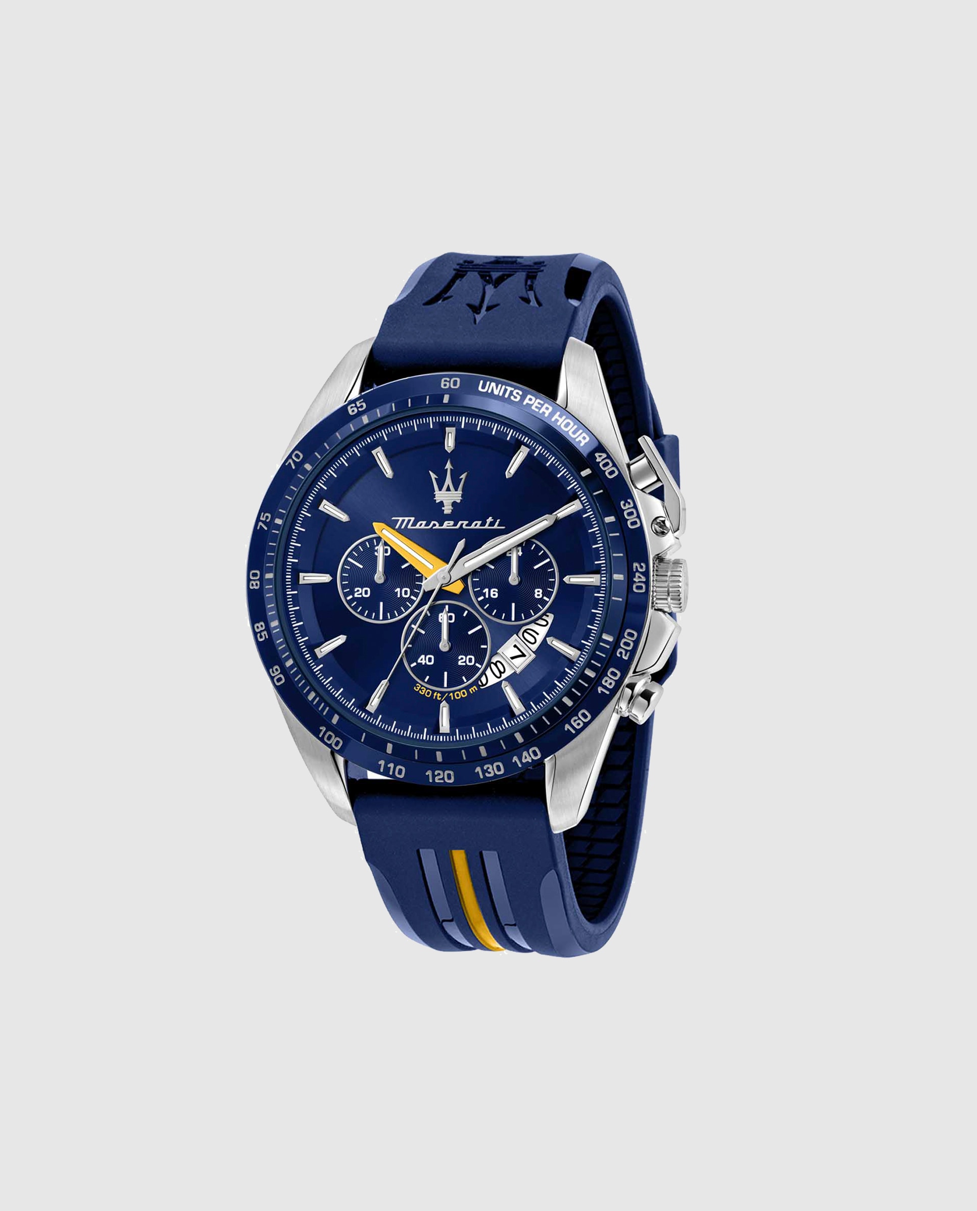 Reloj de hombre maseratti r8871612039 de acero y correa plateada