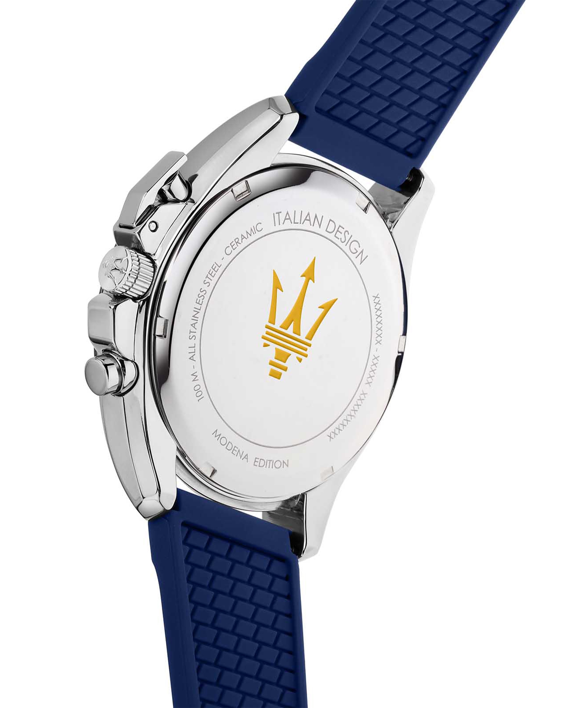 4588さま2065 Reloj de hombre maseratti r8871612039 de acero y correa plateada