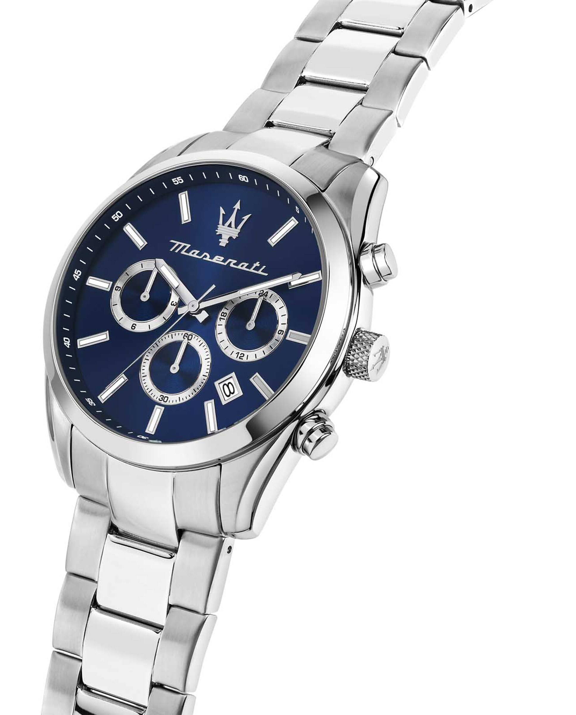 Reloj de hombre attrazione r8853151005 de acero y correa plateada - Plata Plata-4