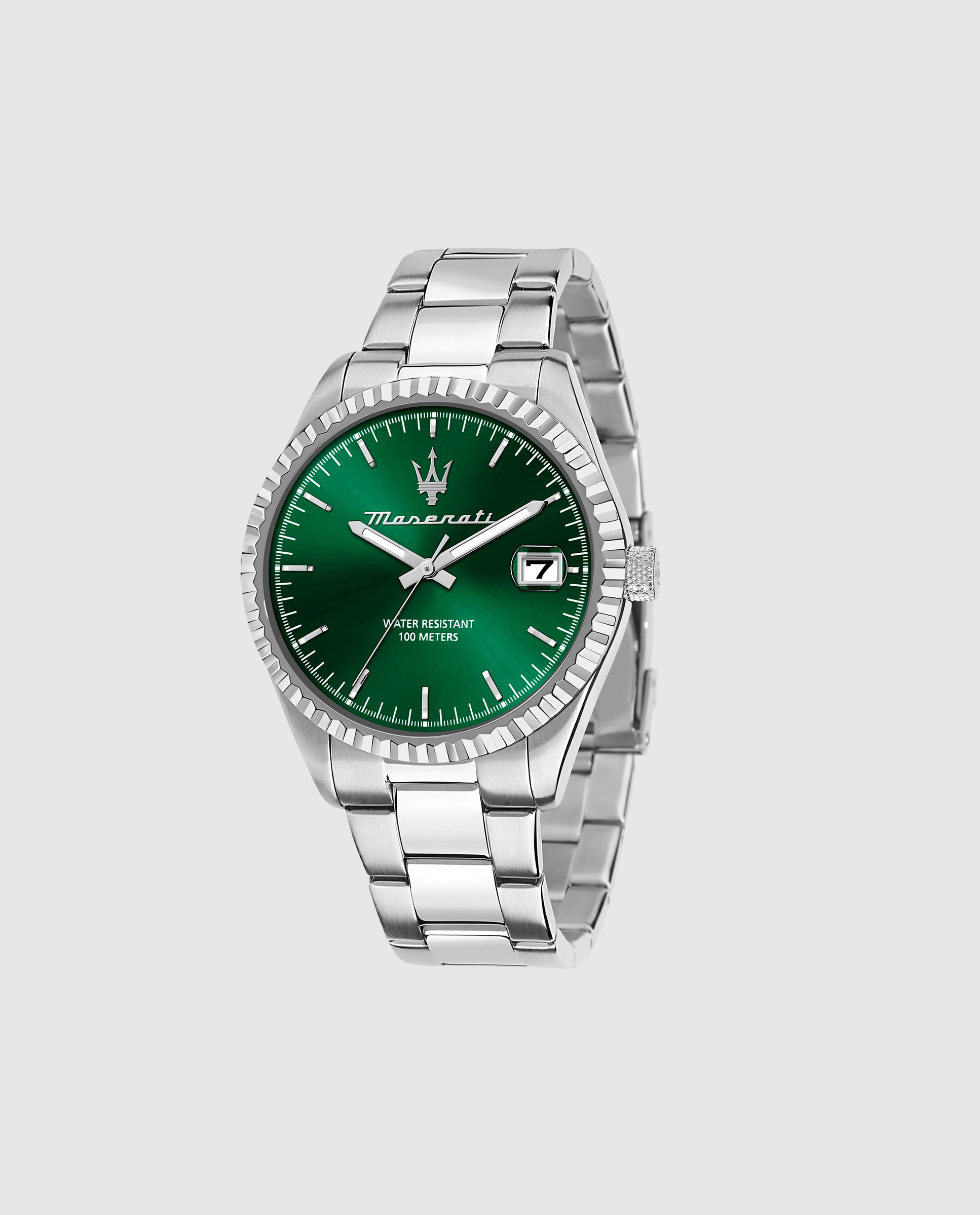 Imagen 0 de Reloj de hombre competizione r8853100043 de acero y correa plateada Plata