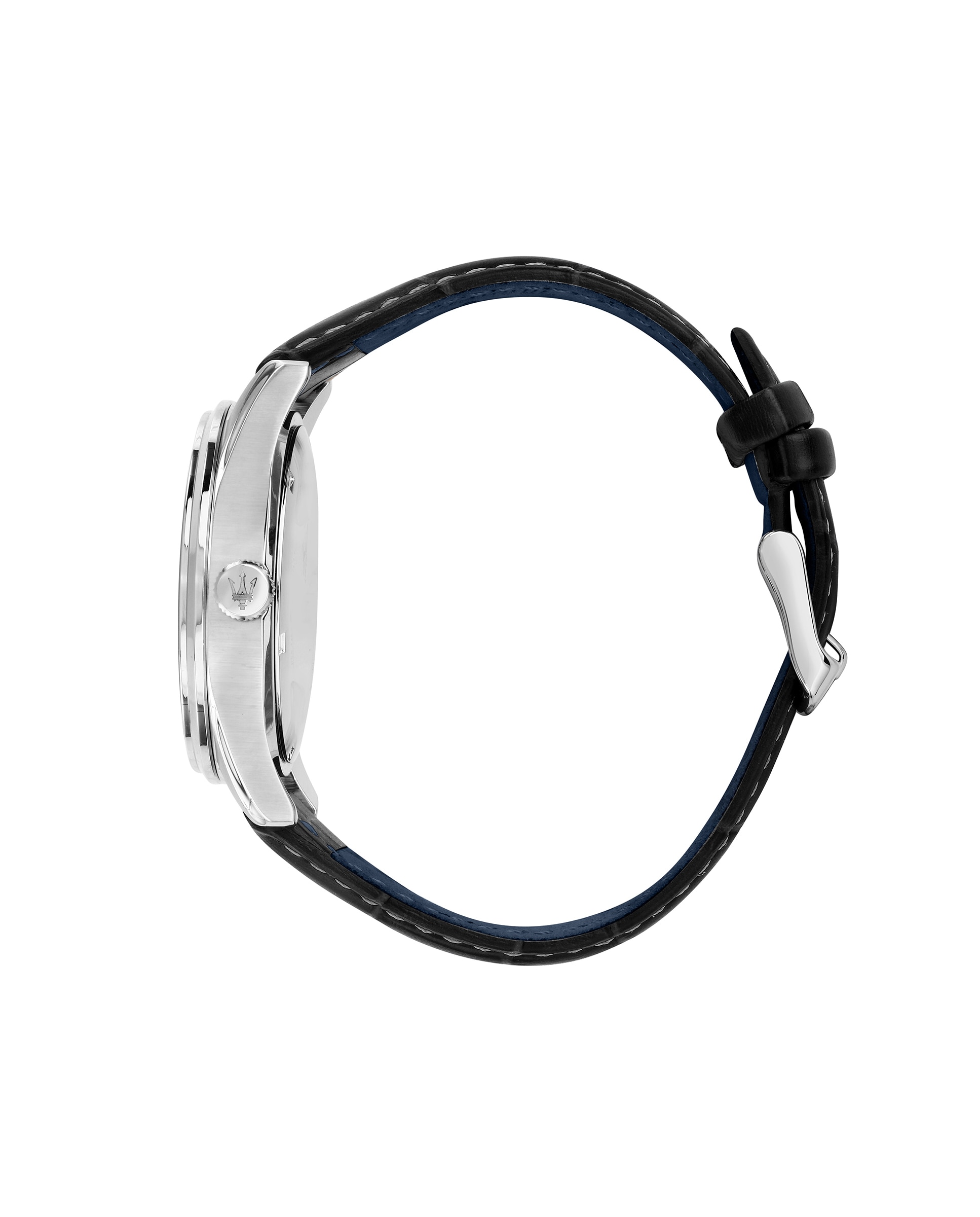 Reloj de hombre sorpasso r8851124003 de piel y correa negra - Maserati - Negro Negro-2