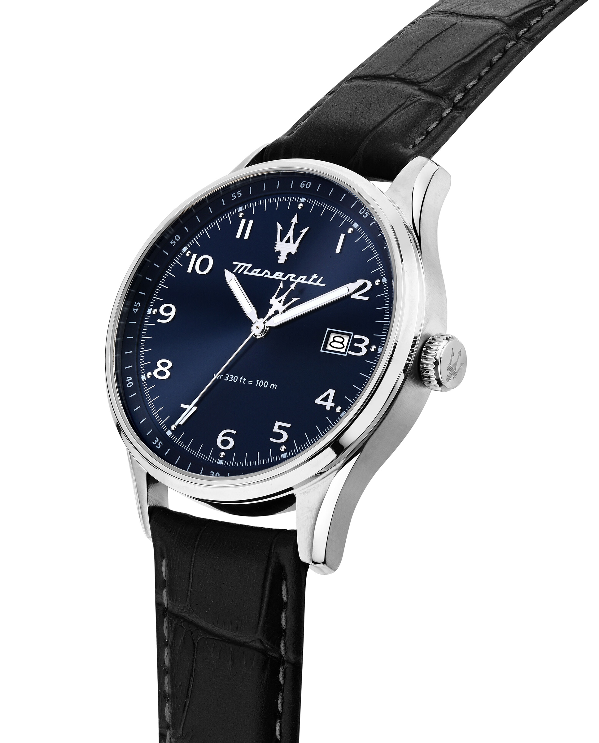 Reloj de hombre sorpasso r8851124003 de piel y correa negra - Maserati - Negro Negro-4