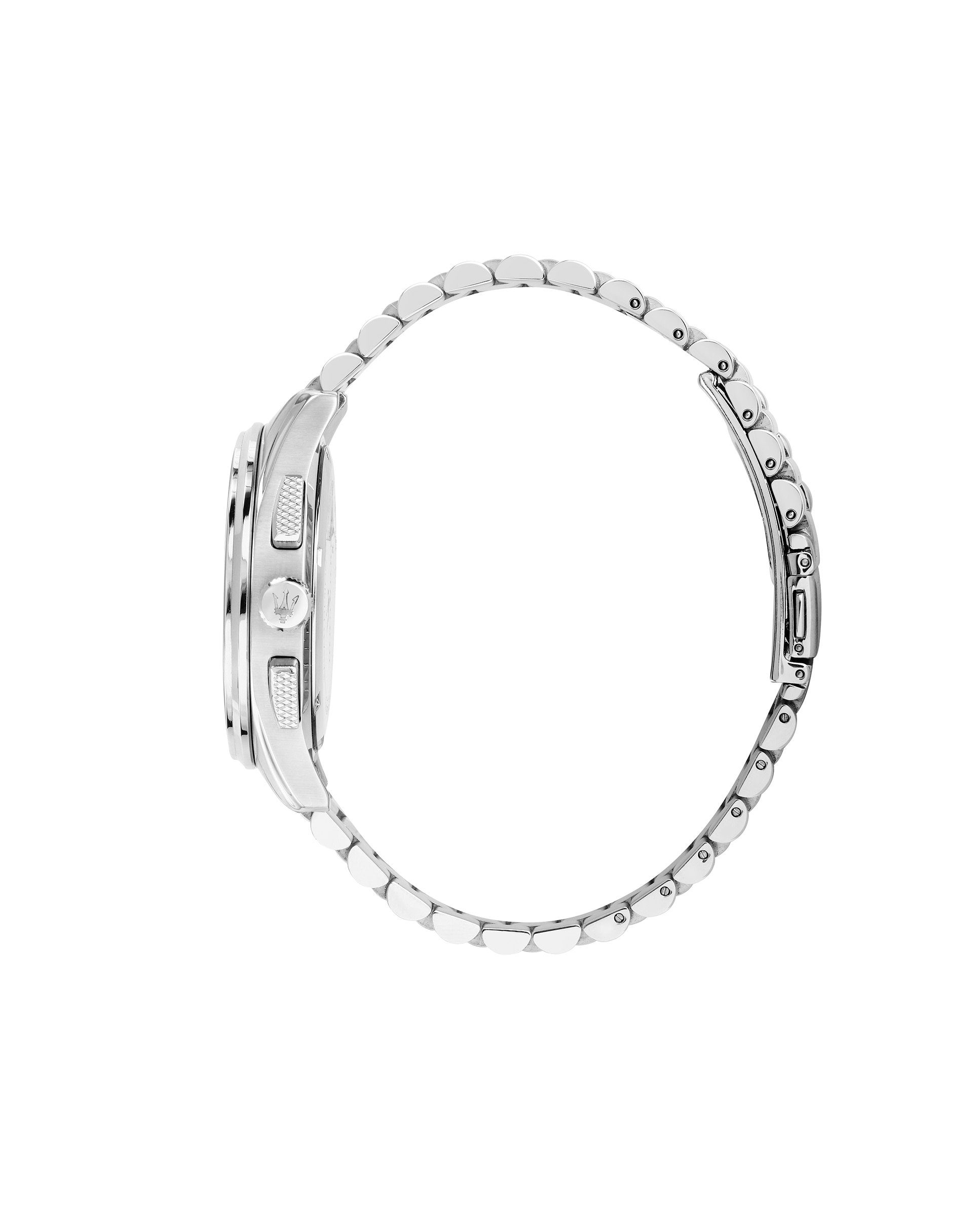 Reloj de hombre sorpasso r8873624003 de acero y correa plateada - Maserati - Plata Plata-2