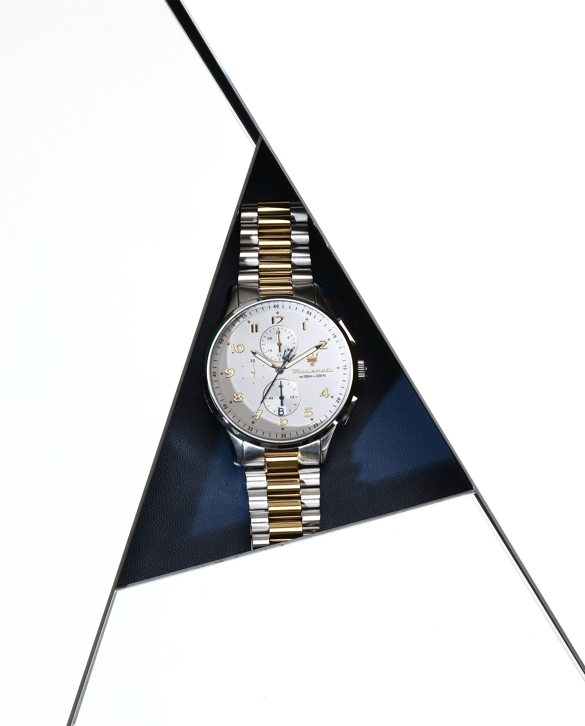 Reloj de hombre sorpasso r8873624003 de acero y correa plateada - Maserati - Plata Plata-6