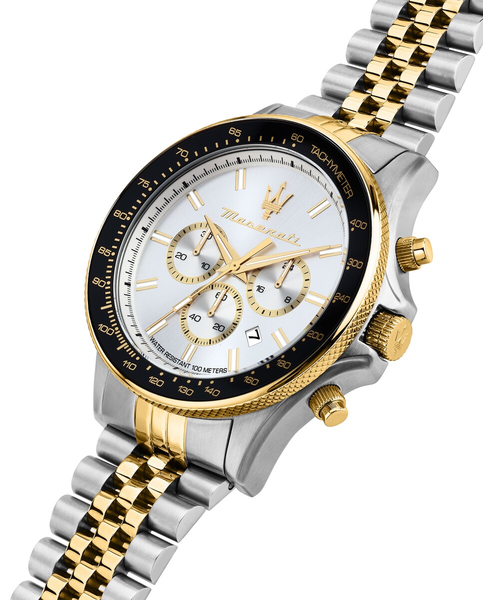 Maserati Herenhorloge, tijd, datum, analoog, behuizing 44 mm