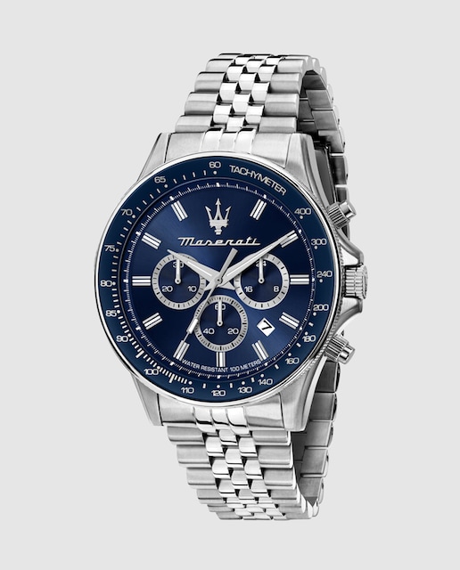 Imagen 0 de Reloj de hombre Sfida R8873640025 de acero y correa plateada
