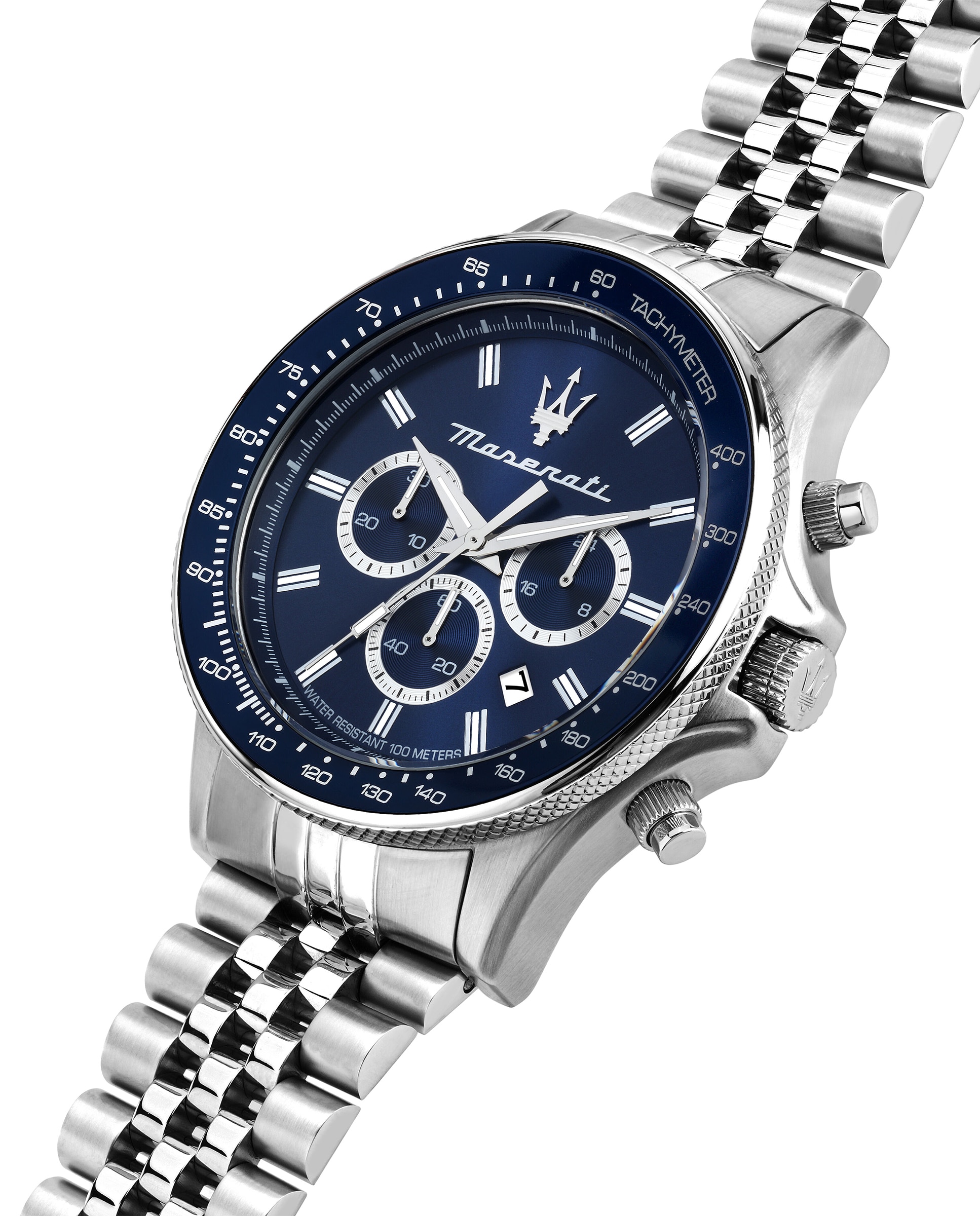 Reloj de hombre sfida r8873640025 de acero y correa plateada - Maserati - Plata Plata-5