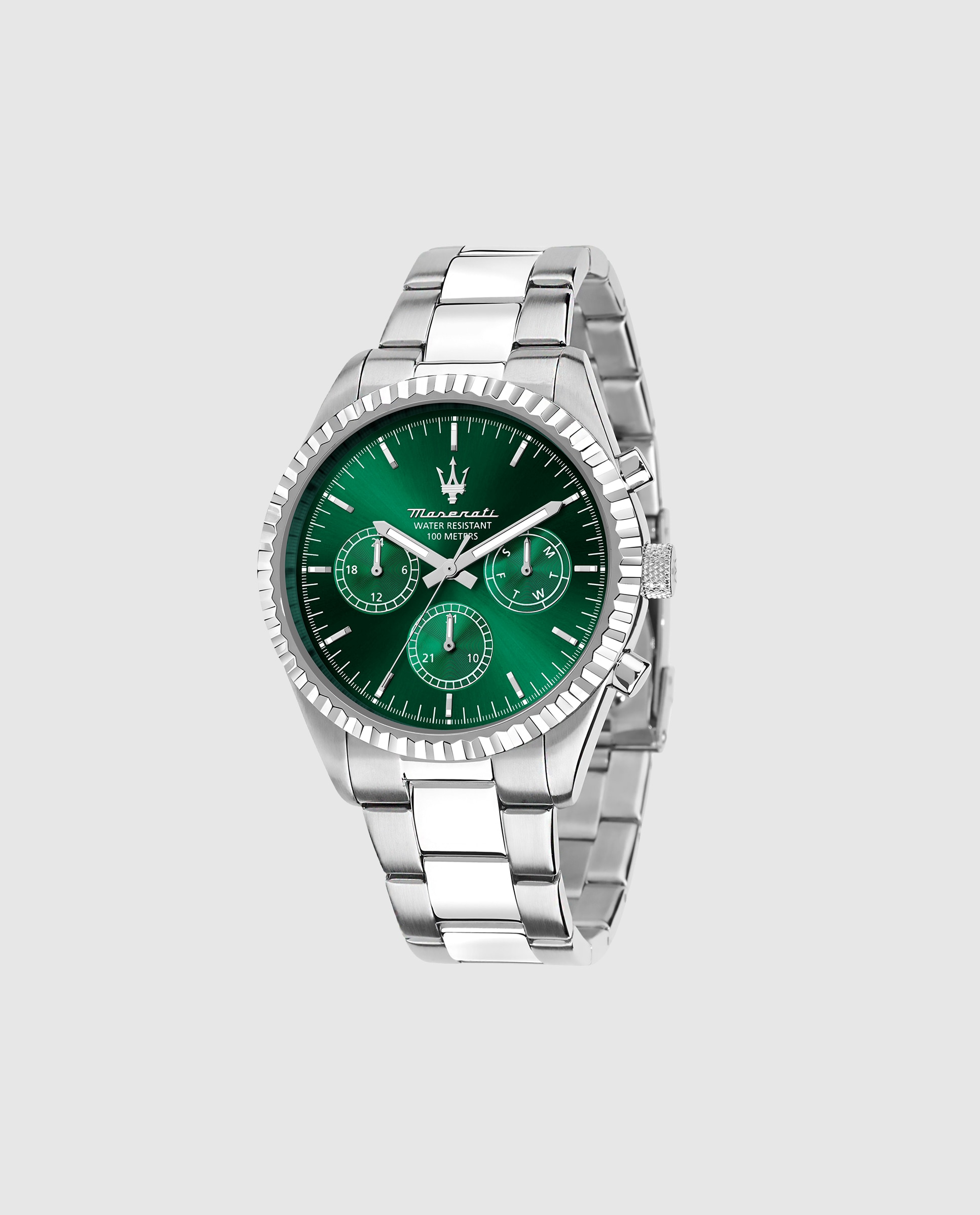 Imagen 0 de Reloj de hombre competizione r8853100044 de acero y correa plateada Plata