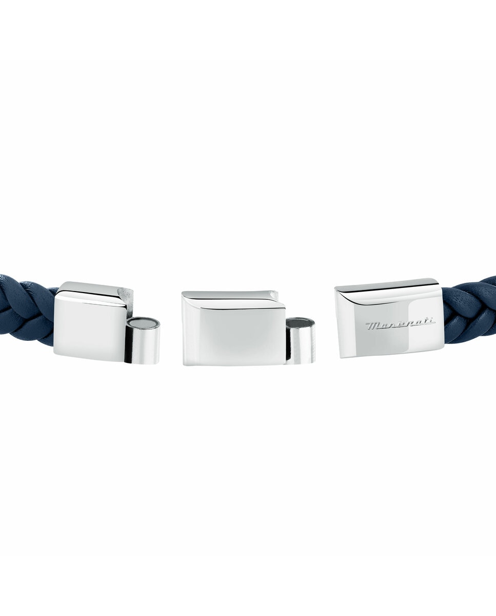 Pulsera de hombre maserati de acero plateada - Plata Plata-3