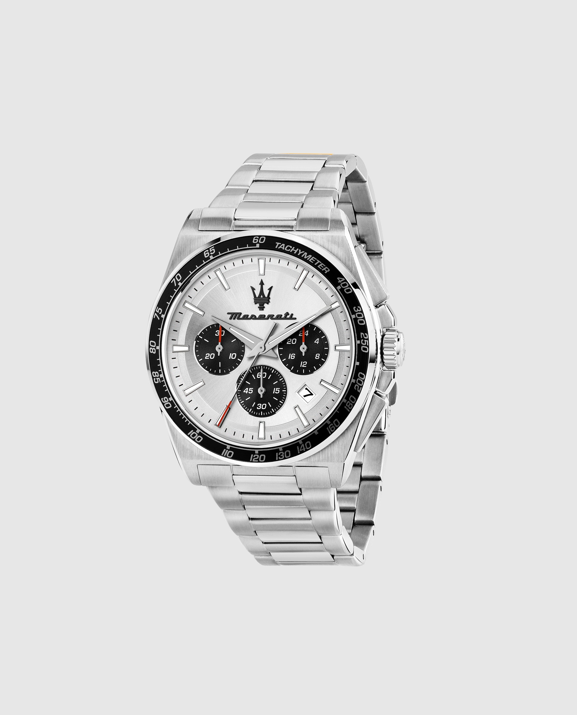 Reloj de hombre maseratti r8873652006 de acero y correa plateada