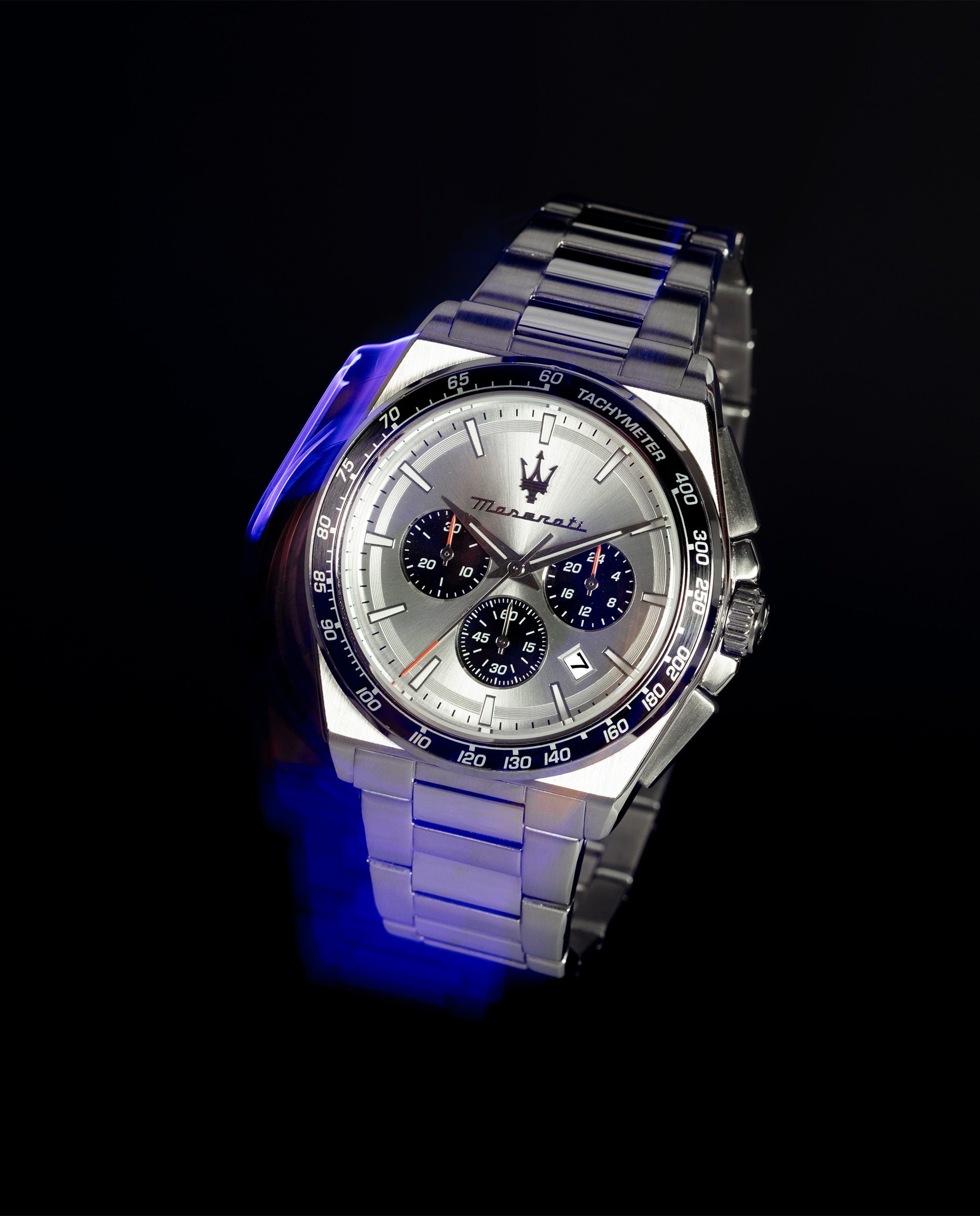 Reloj de hombre maseratti r8873652006 de acero y correa plateada