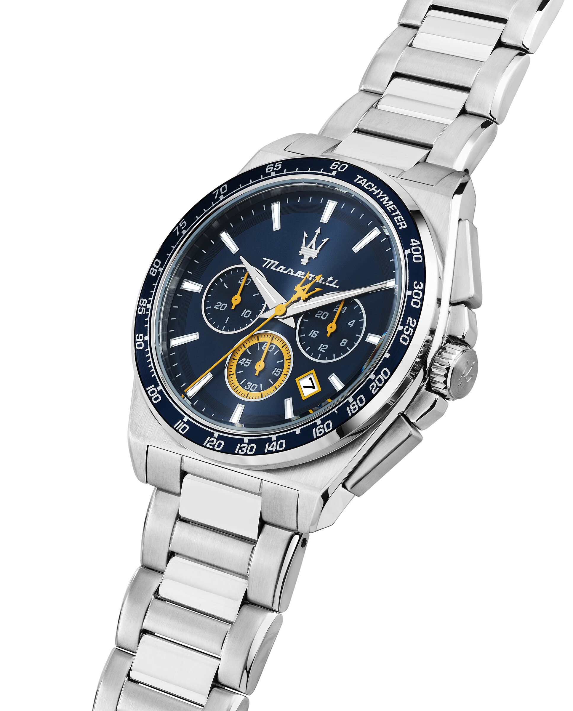 Reloj de hombre maseratti r8873652001 de acero y correa plateada - Maserati - Plata Plata-5
