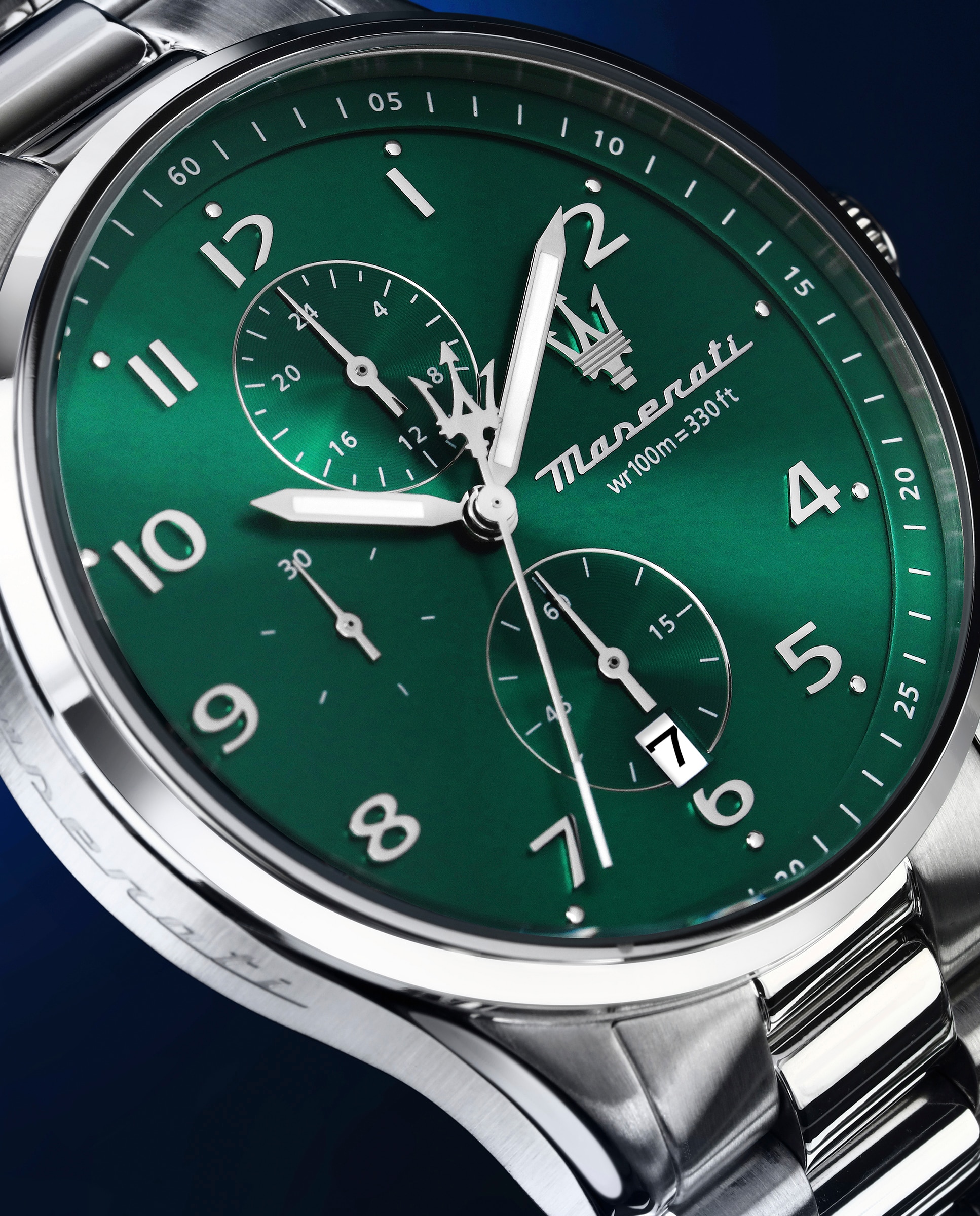 Reloj de hombre sorpasso r8873624006 de acero y correa plateada - Maserati - Plata Plata-5
