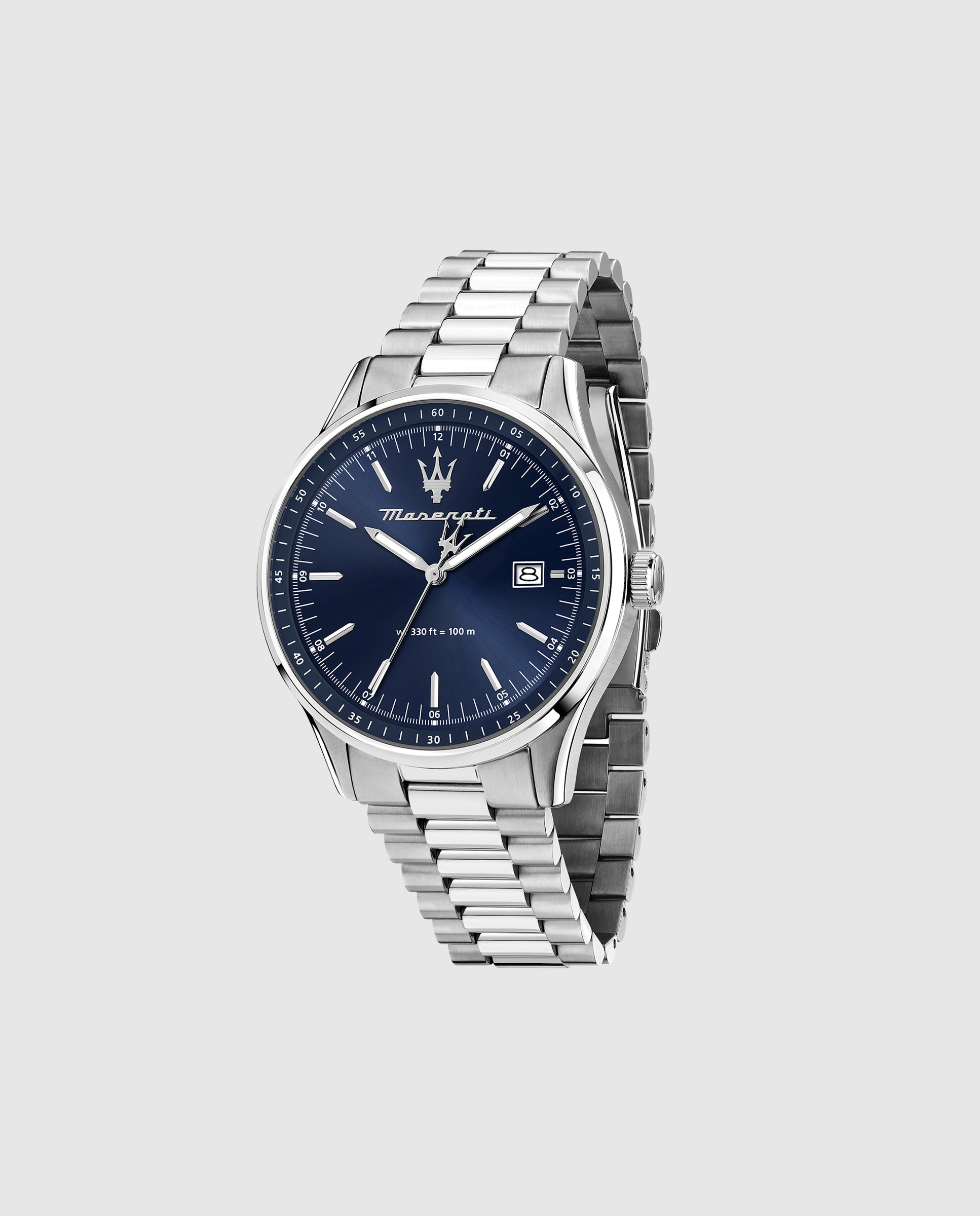 Imagen 0 de Reloj de hombre sorpasso r8853124004 de acero y correa plateada Plata