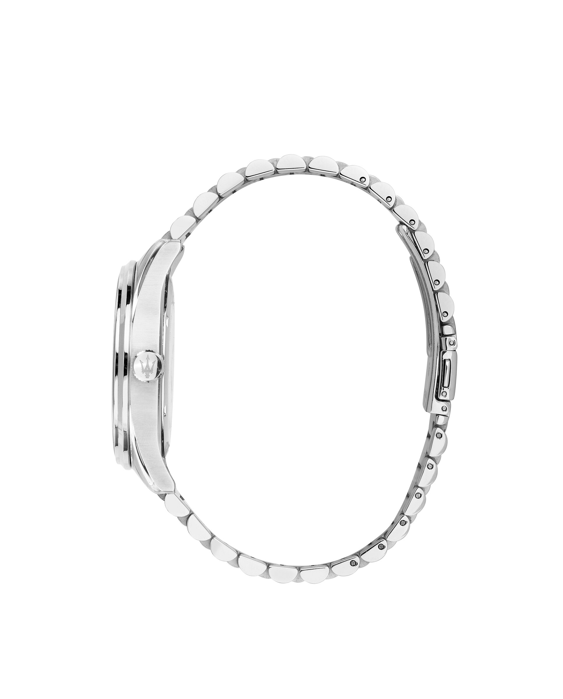 Reloj de hombre sorpasso r8853124004 de acero y correa plateada - Maserati - Plata Plata-2